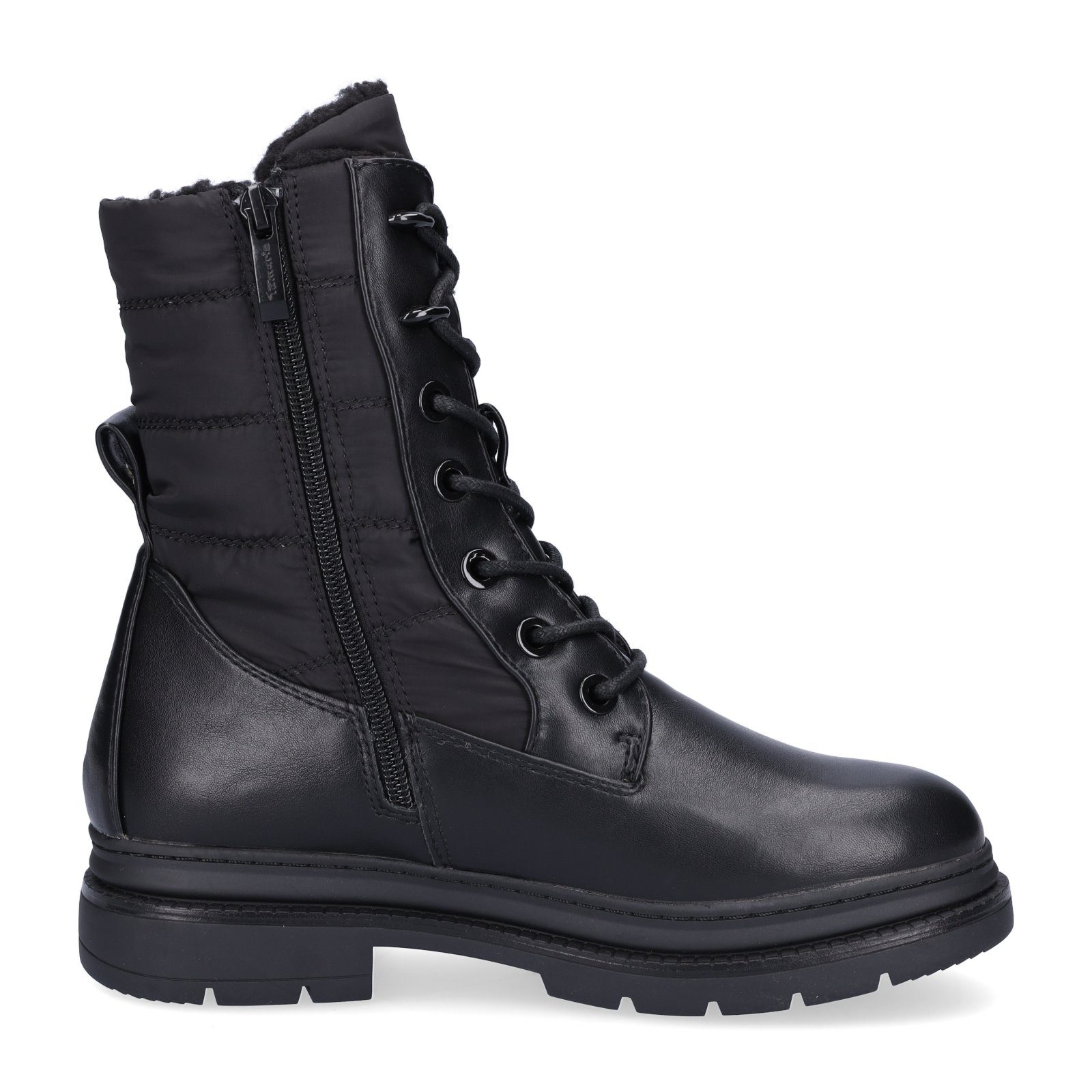 Tamaris Schnürboots schwarz Schnürboot BLACK Damen Tamaris