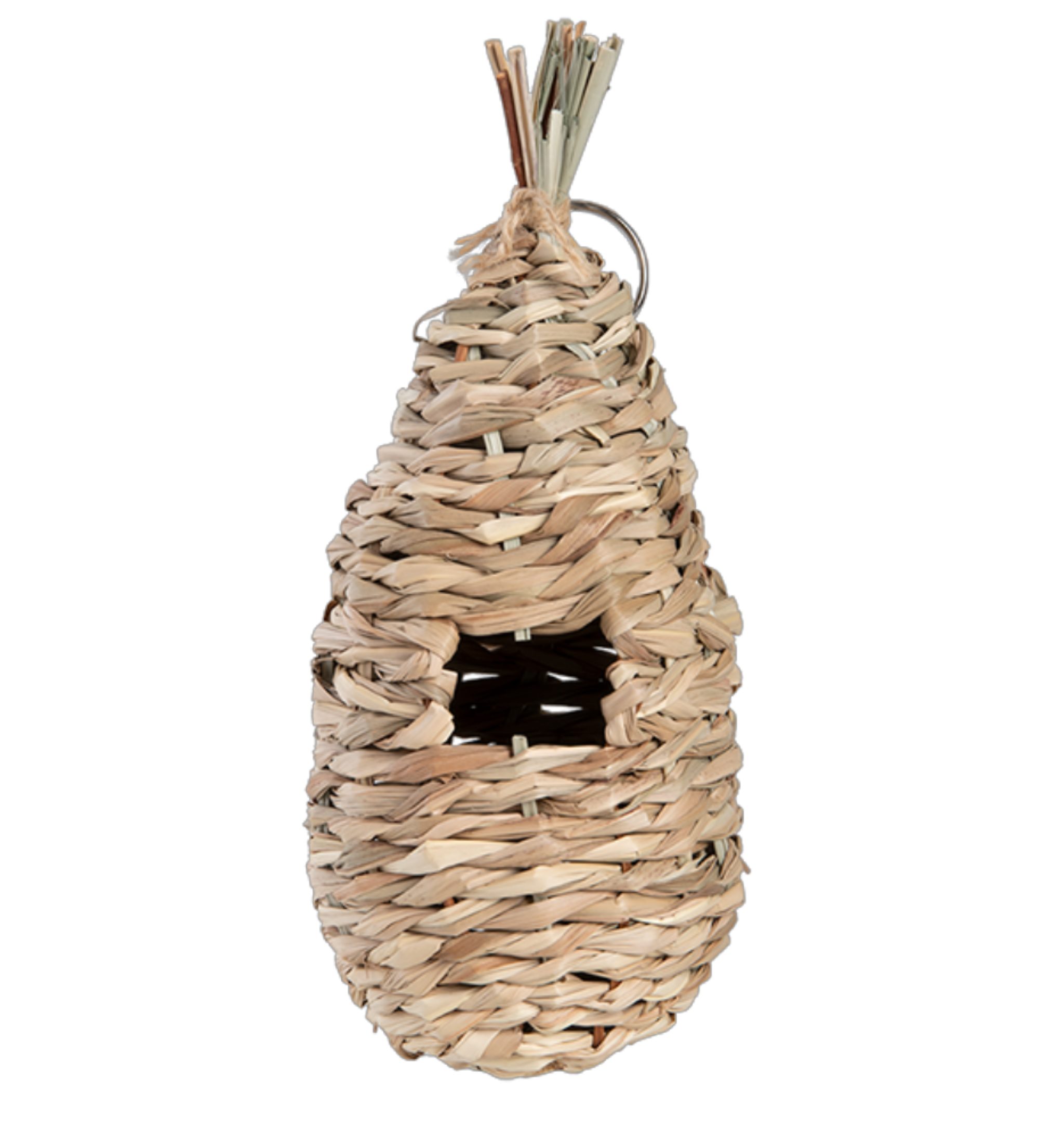 esschert design Nistkasten Nist Beutel Kasten Zaunkönig Schilf Vogel Haus Nest Garten