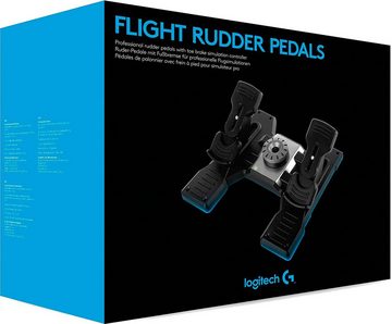 Logitech G »Logitech G Saitek Pro Flight Rudder Pedals« Gaming-Adapter, 1,8 cm