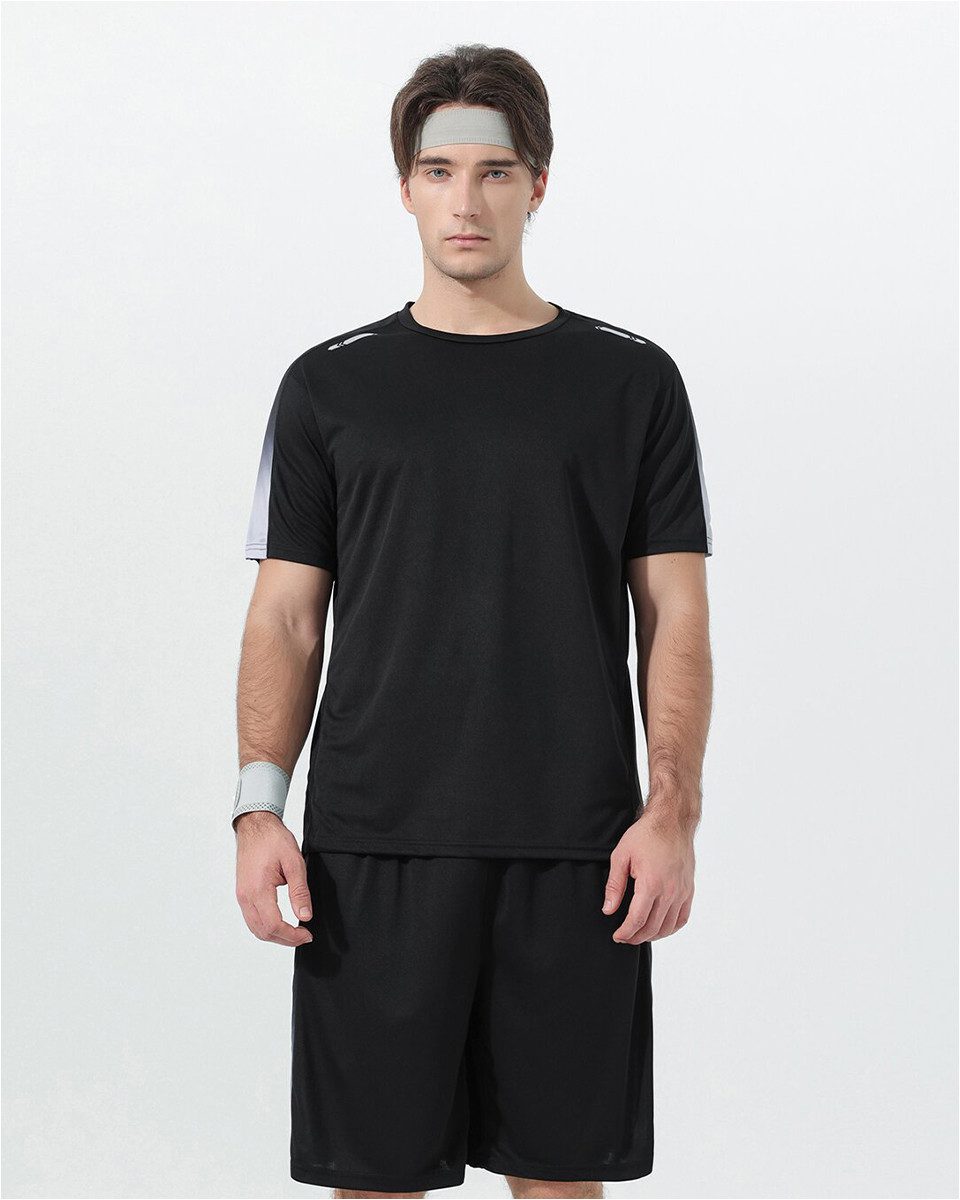 YOUTHUP Sportanzug, Herren Trainingsanzug Regular Fit Casual Shorts & T-Shirt