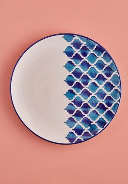 Bella Maison Teller Blue Tile, (6 St), in mediterranem Design