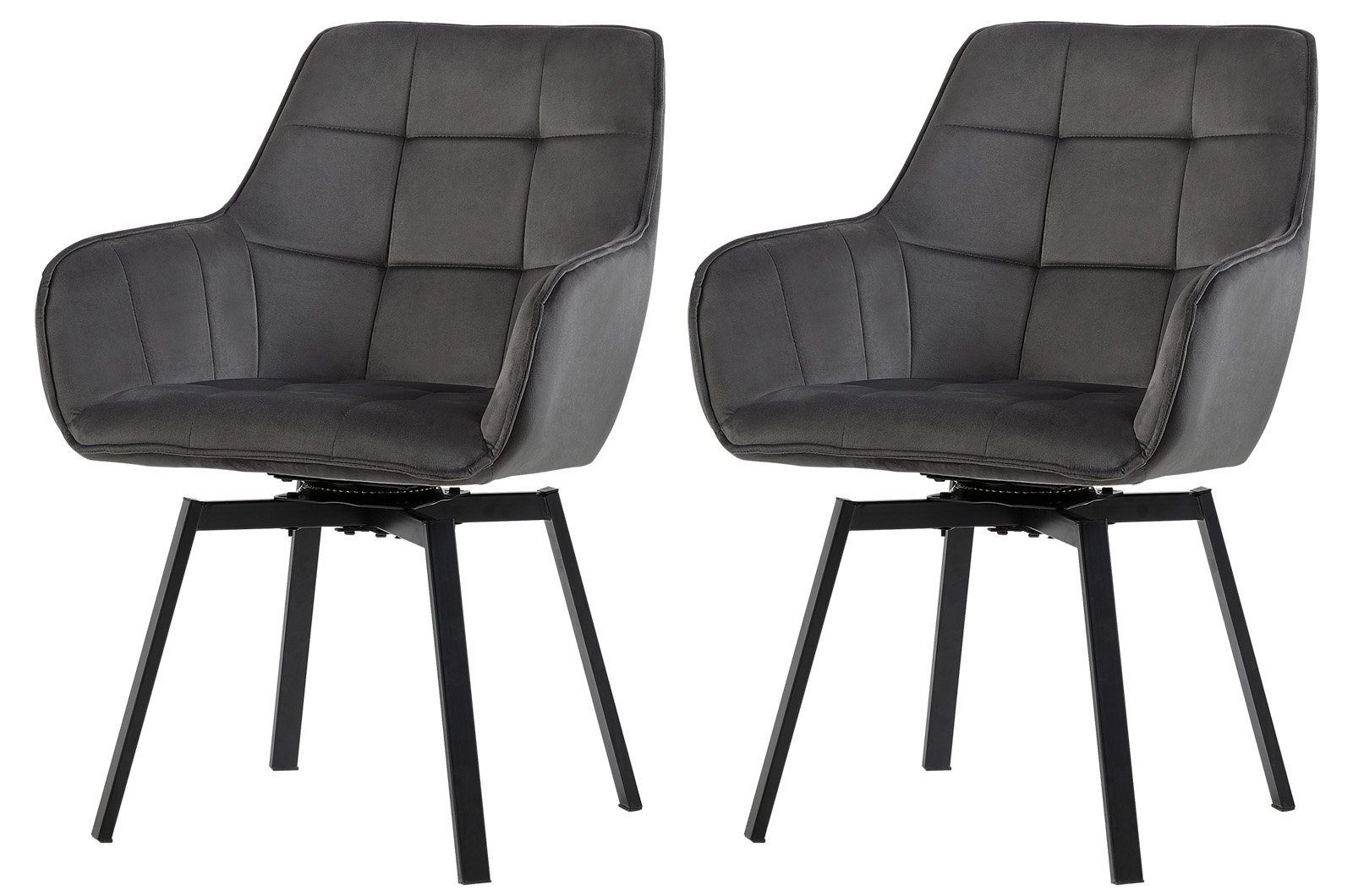 Ofcasa Esszimmerstuhl Drehstuhl (2er Set), Gepolsterter günstig online kaufen