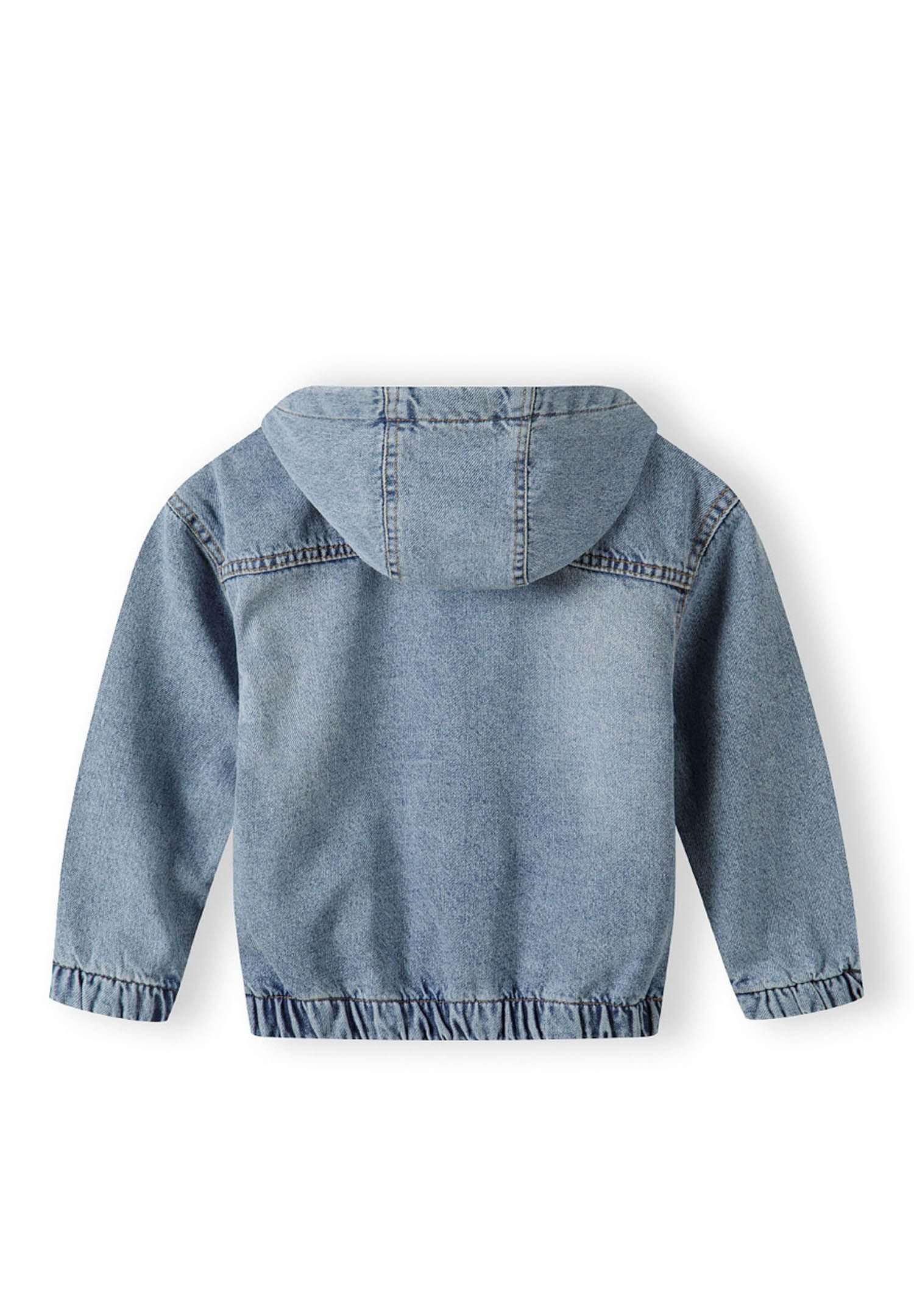 MINOTI Jeansjacke Jeansjacke mit Kapuze und Reißverschluss  (9m-8y) günstig online kaufen