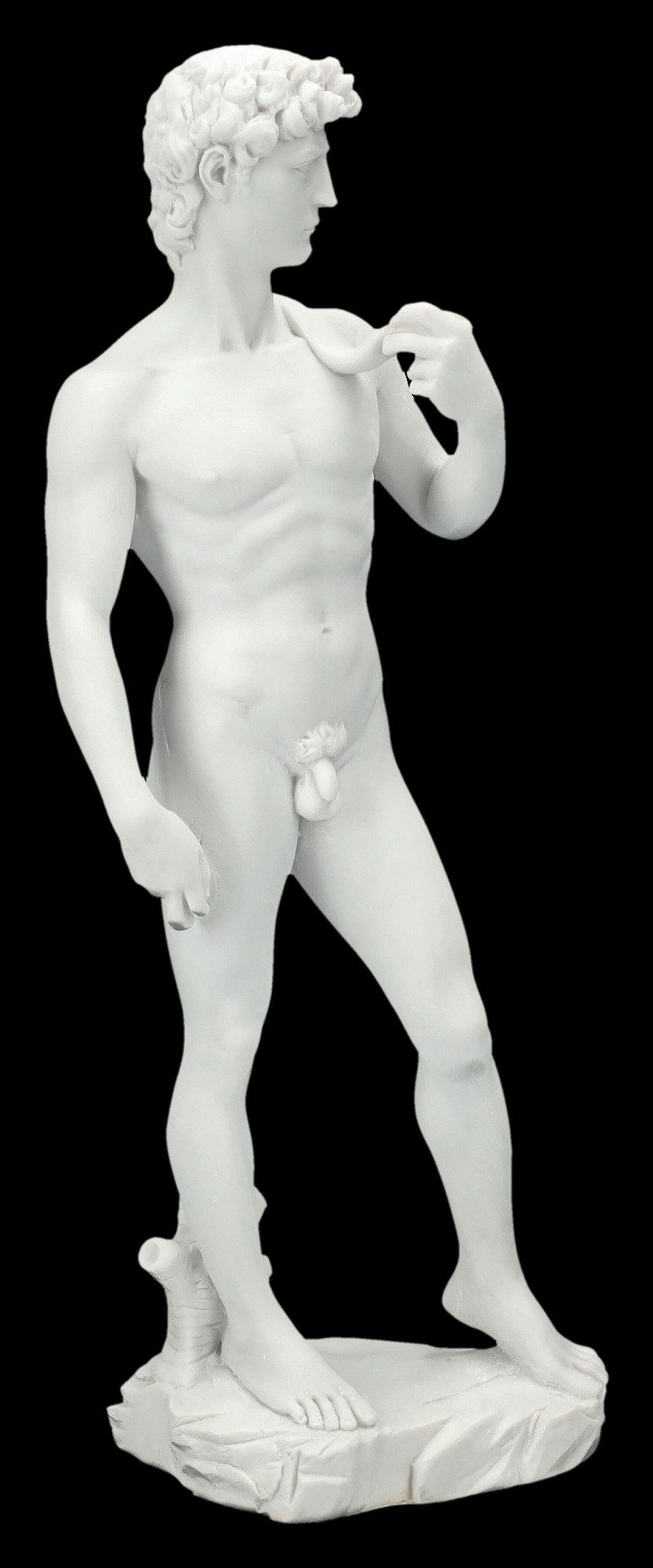 Figuren Shop GmbH Dekofigur David Figur weiß - Statue nach Michelangelo - D günstig online kaufen