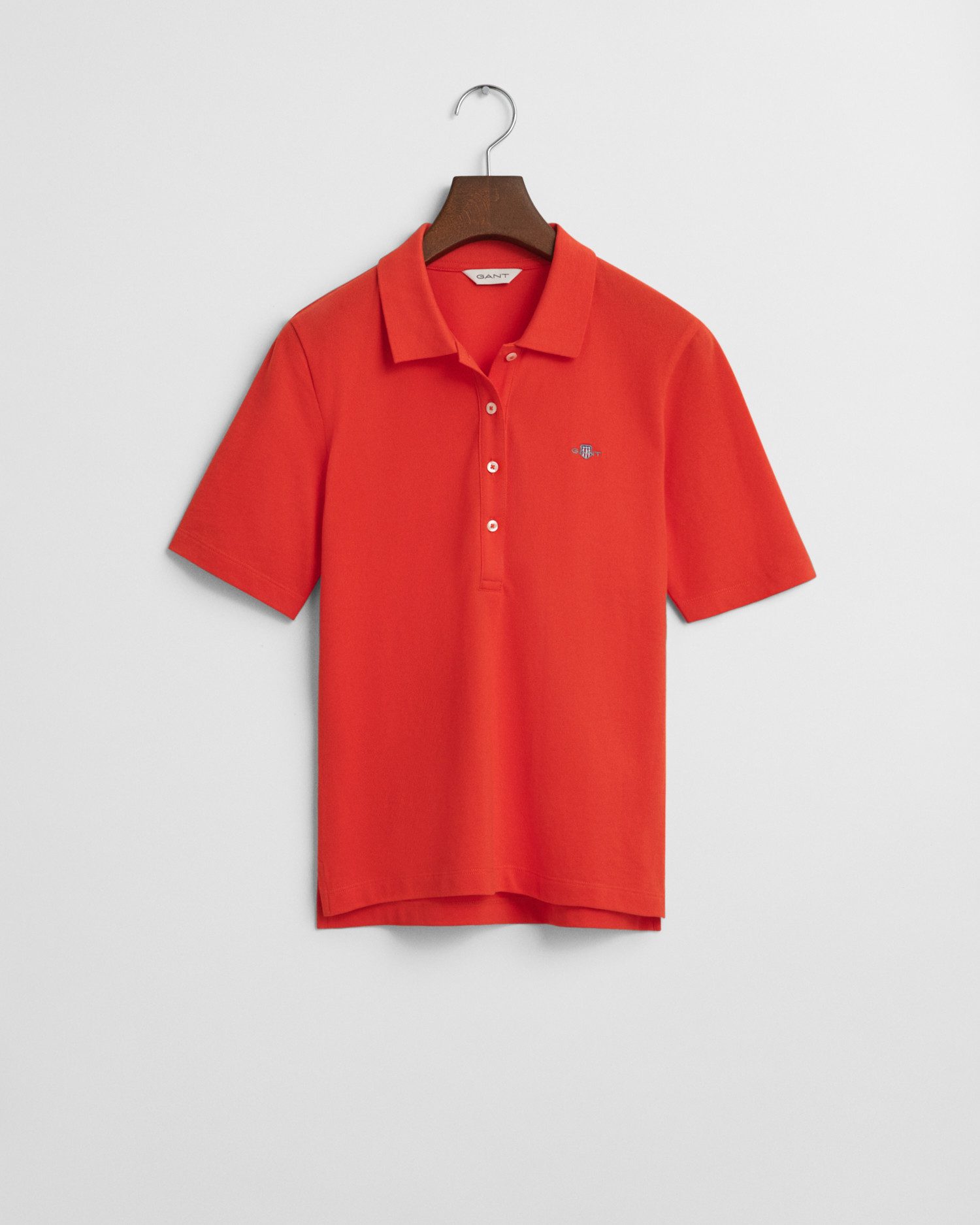 Gant Poloshirt SLIM SHIELD KA PIQUE POLO mit grafischer Logostickerei auf der Brust