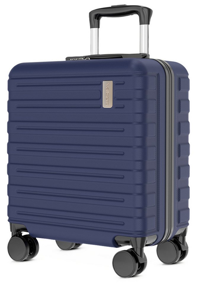 VALLSERO Koffer 16/20Zoll Hartschalen-Trolley 30/40L Hartschalenkoffer ABS Material, Reisekoffer 4 Rollen, TSA-Zahlenschloss, Schwarz, rot, blau, grün