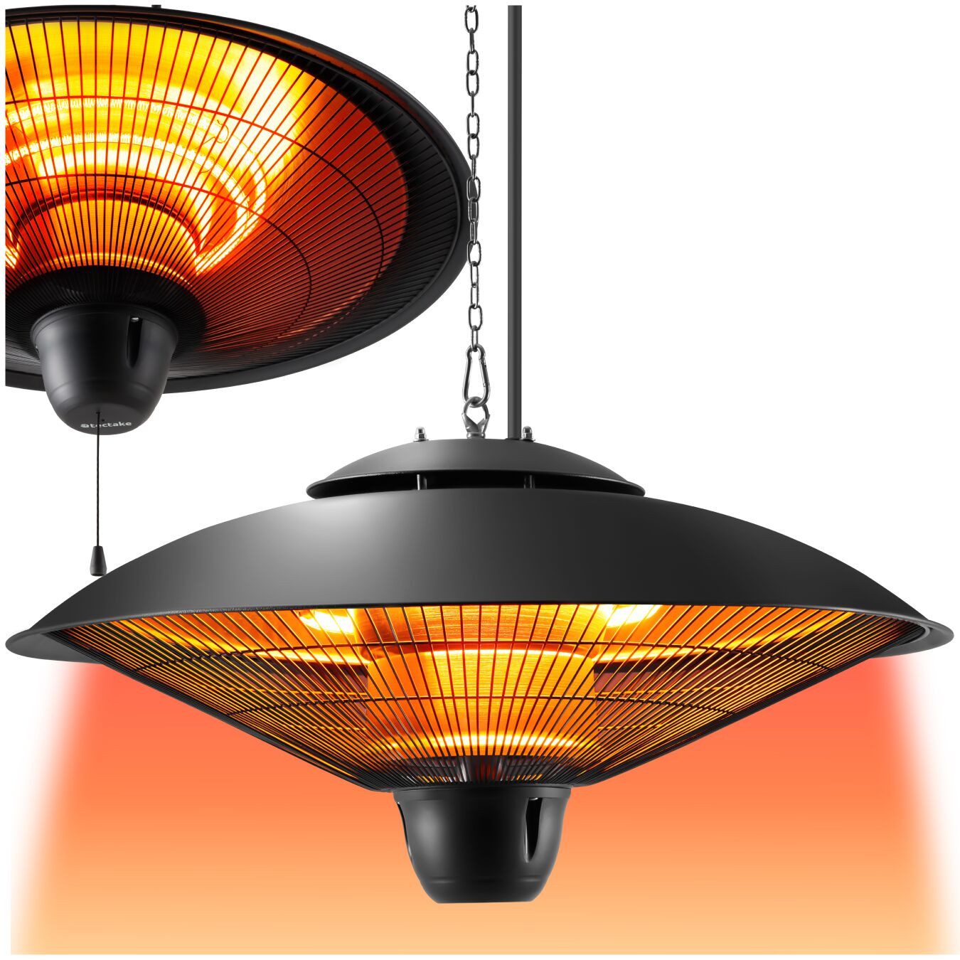 tectake Infrarotstrahler Infrarotheizstrahler, 2 Leistungsstufen, 1250 und günstig online kaufen