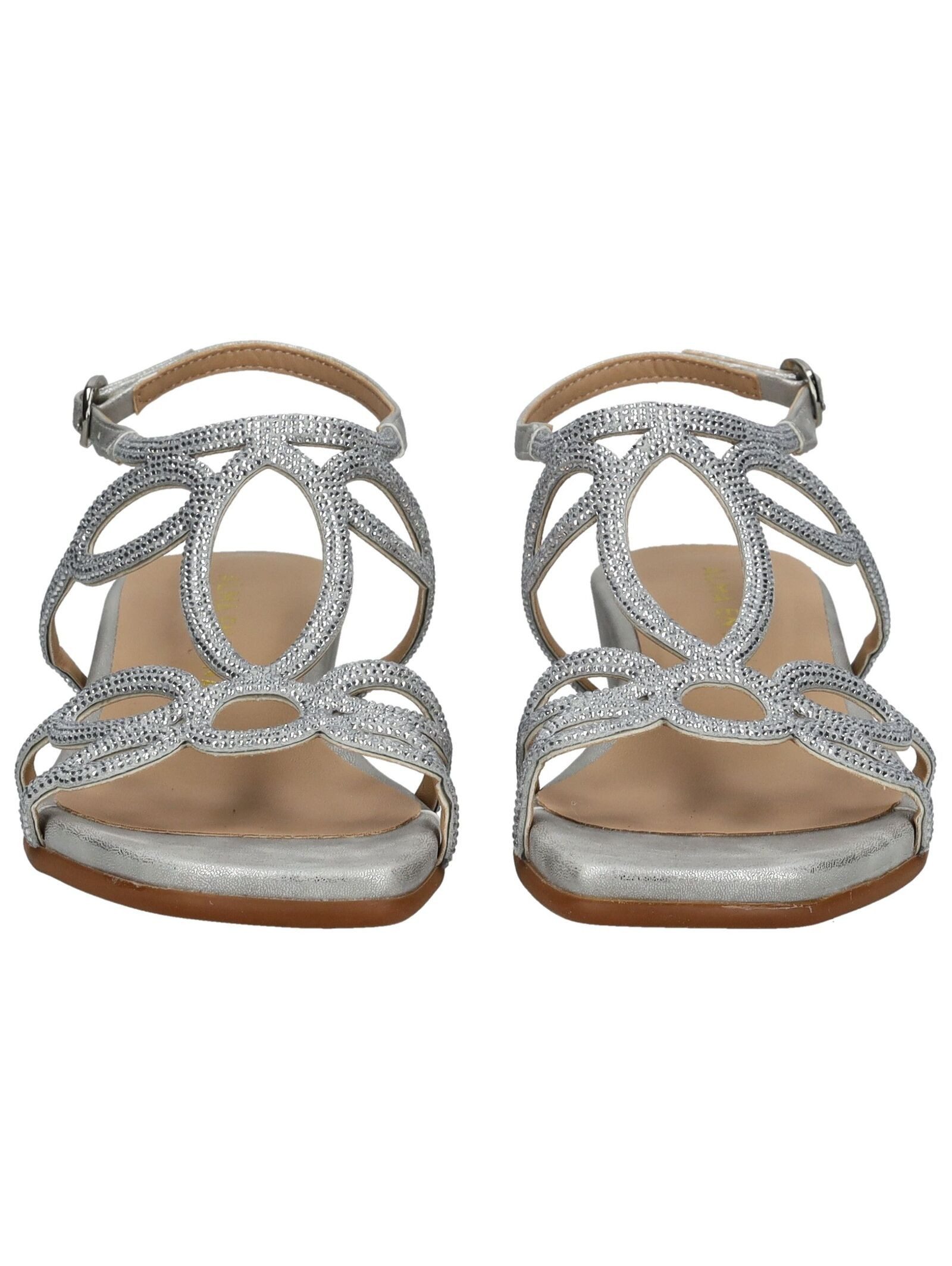 Alma en Pena ALMA EN PENA Sandalen Textil Keilsandalette – Bild 3 von 5