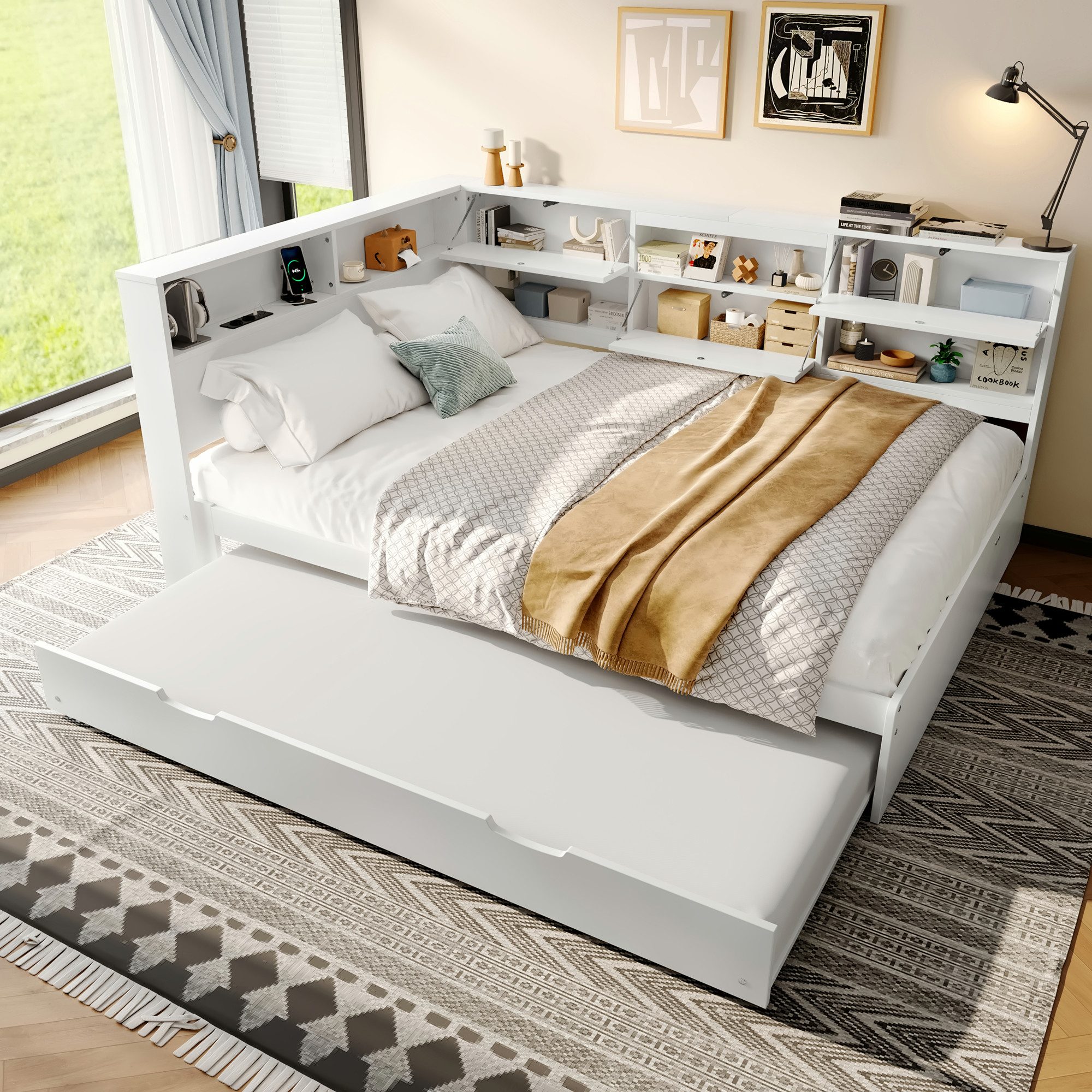 STILVORA Schlafsofa mit Ausziehbett,140x200 Daybett Tagesbett günstig online kaufen