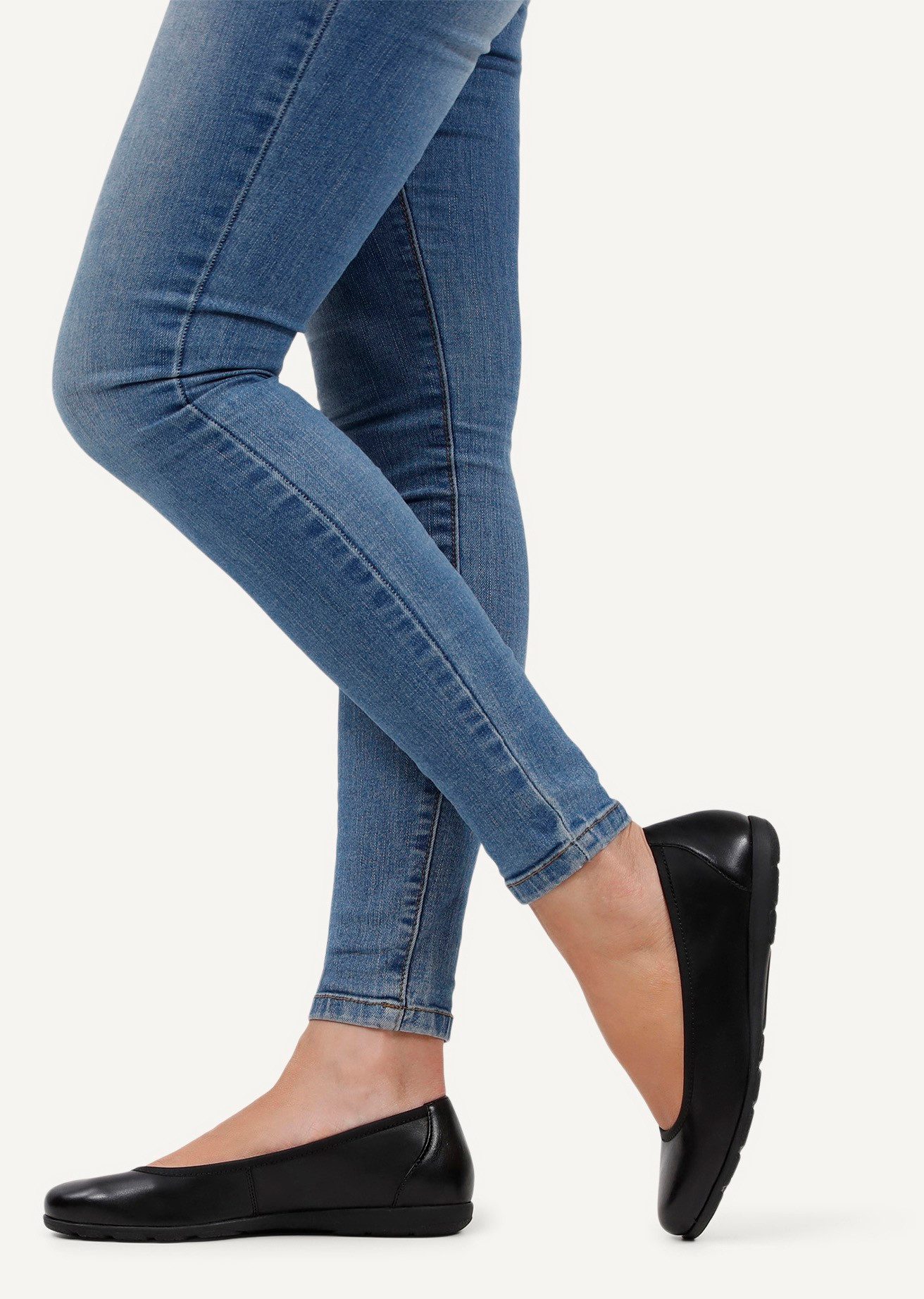 Caprice Ballerina, Businessschuh, Flats, Bequemschuh, Schlüpfschuh in bequemer Form