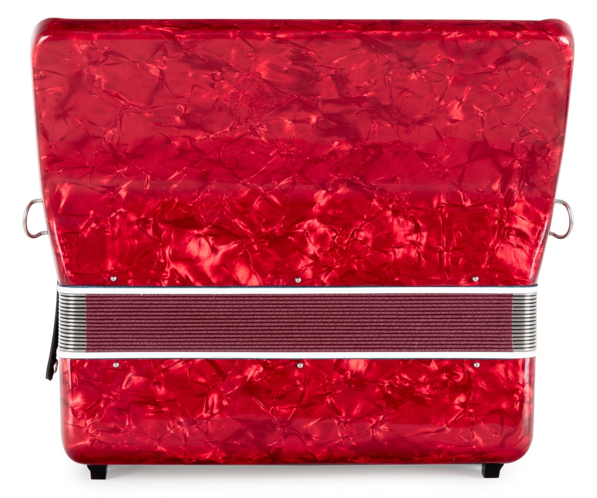 Classic Cantabile Knopf-Akkordeon "Secondo V" - 72 Bass Tastenakkordeon - 3-chörig - 34 Diskanttasten (Kompakt-Set, Inkl. Tasche und Tragegurte), mit Riemen & Rucksack-Tasche