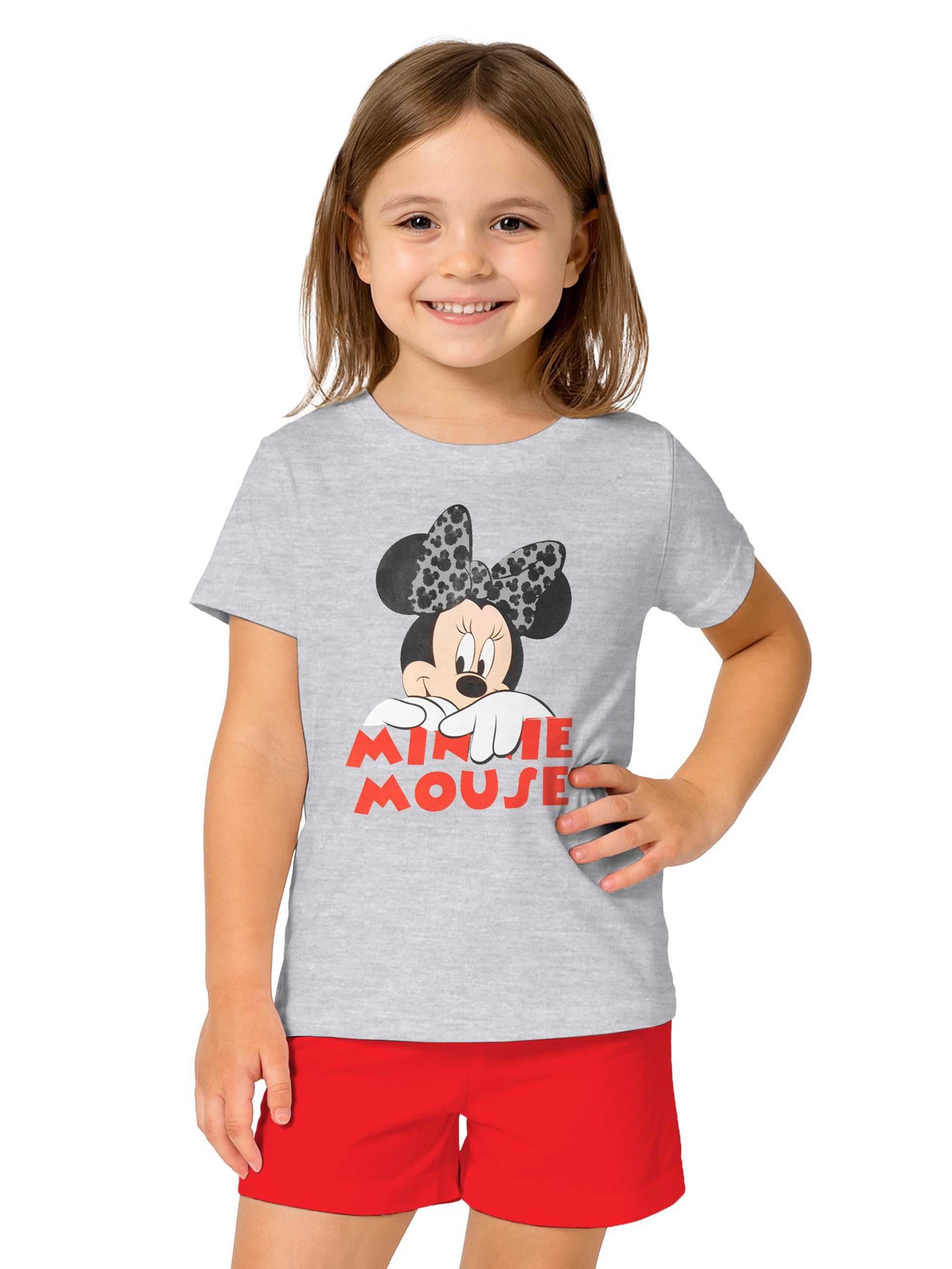Schlafanzug Disney - Minnie Mouse - Shortie, Set