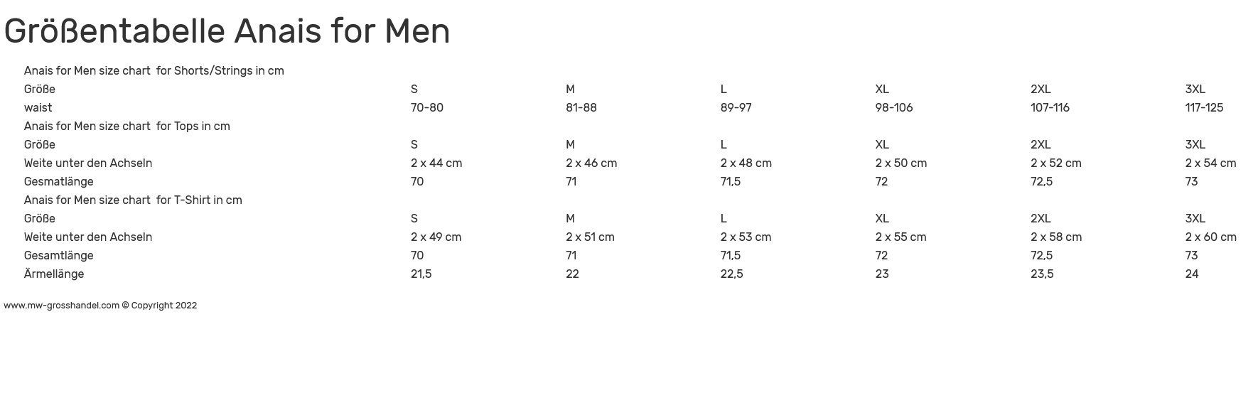 Anais for Men Slip Herren-Slip in schwarz - 2XL