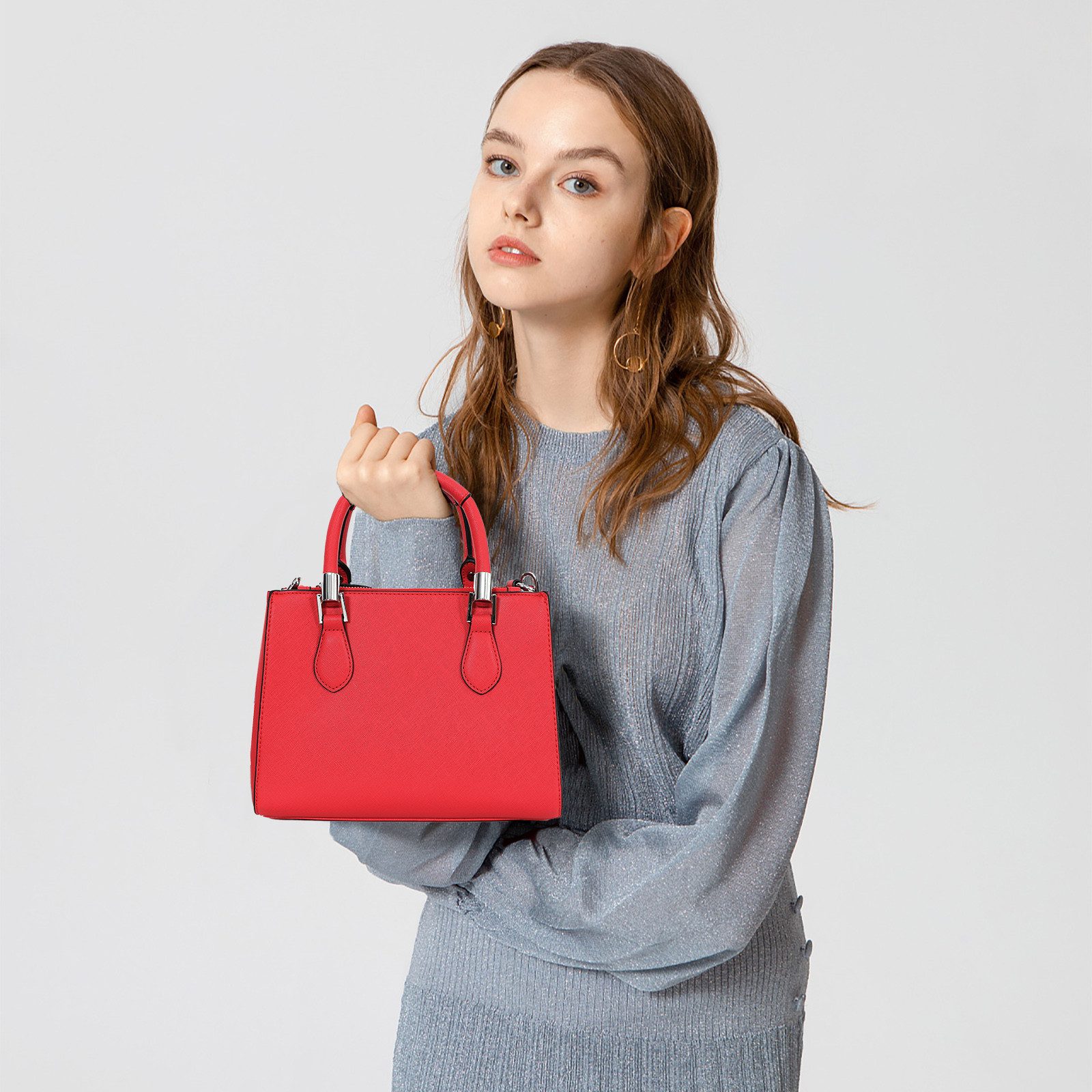 TAN.TOMI Henkeltasche Umhängetasche Messenger Taschen Kleine Handtasche für günstig online kaufen