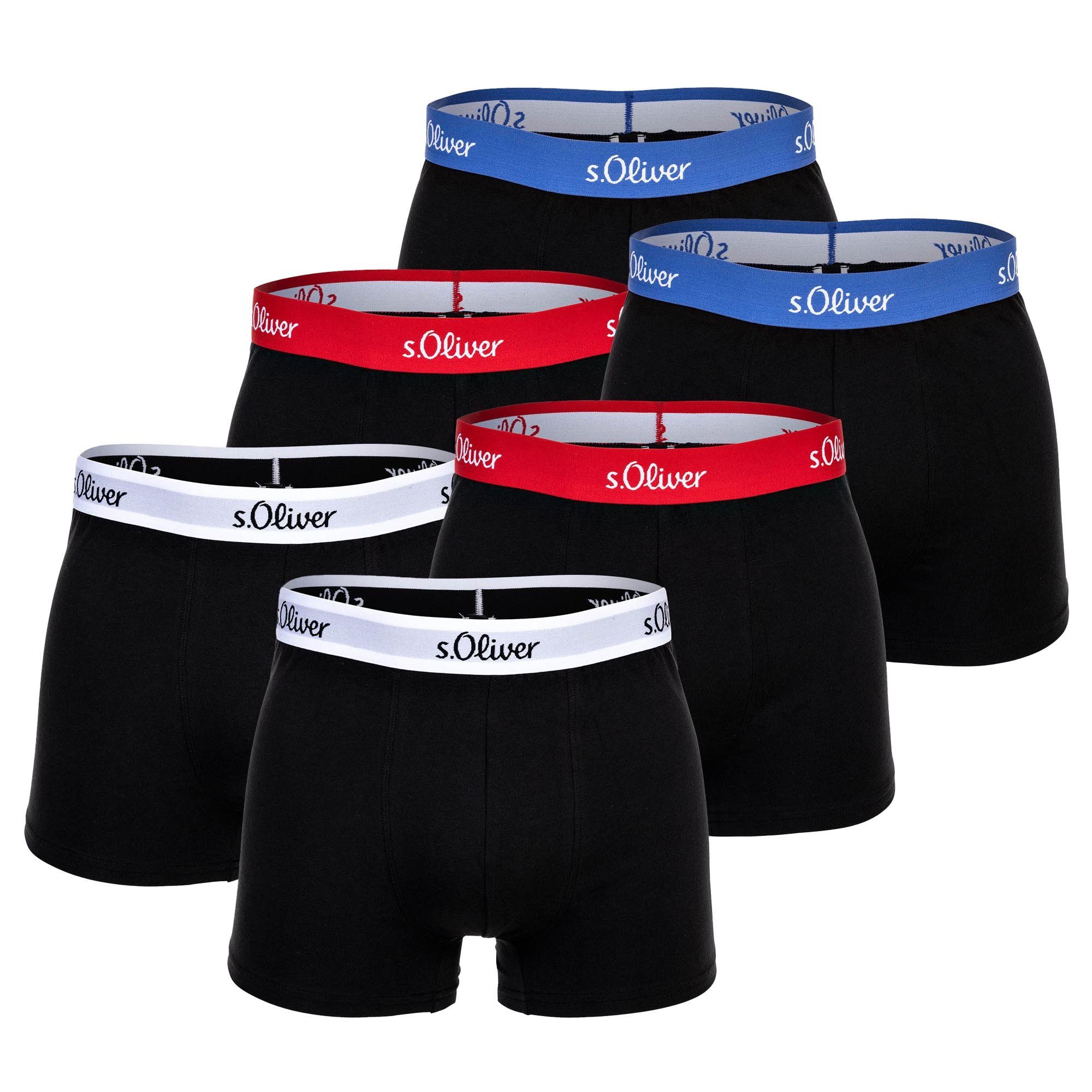 Boxer Herren Boxershort 6er Pack Baumwolle