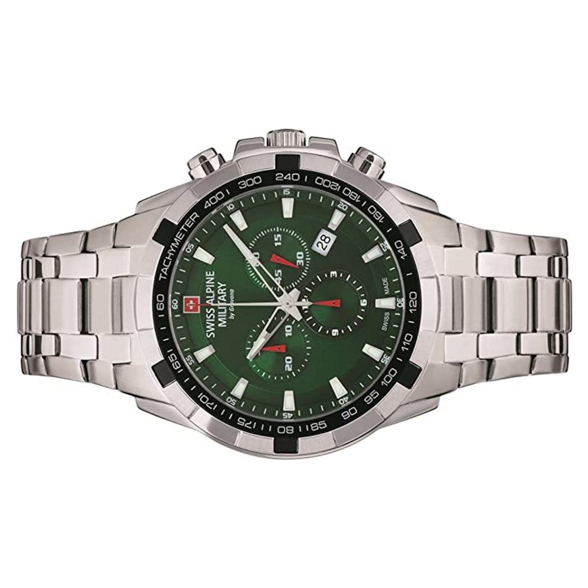 7043.9134SAM Quarzuhr Military Swiss Alpine