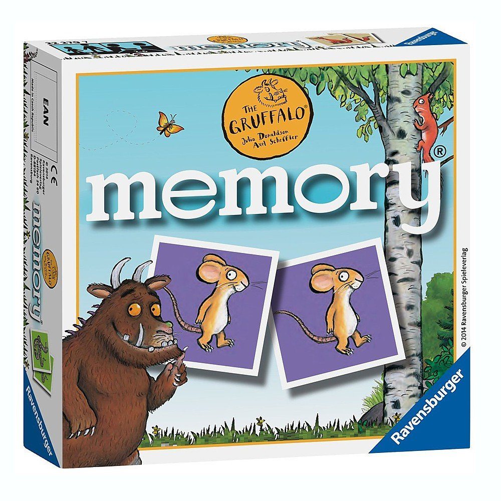 DER GRÜFFELO Spiel Mini Memory® Spiel Der Grüffelo 48 Bildkarten Ravensburger, Memory