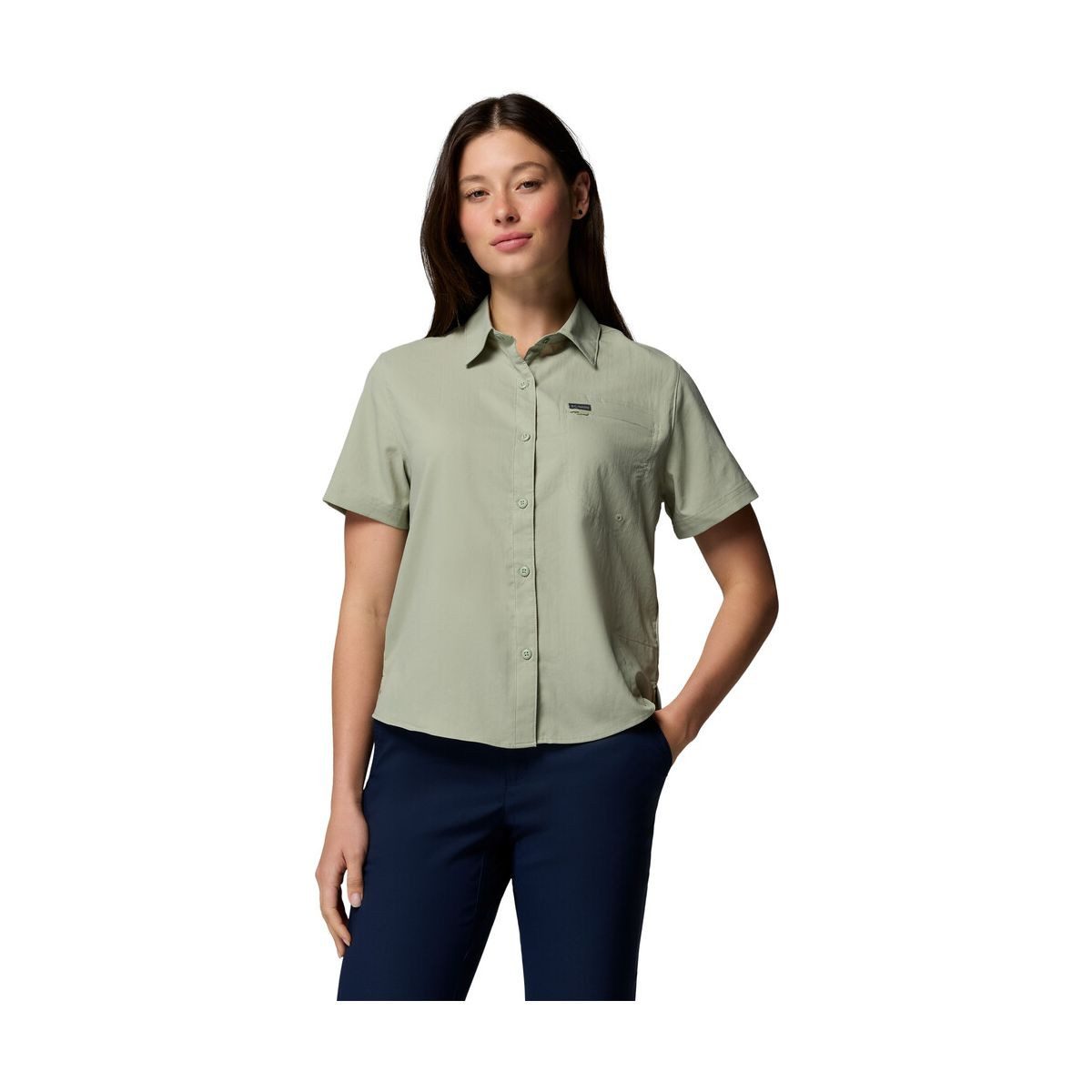 Columbia Outdoorbluse Silver Ridge Utility II Short Sleeve Shirt Vielseitiges, leichtes Outdoor-Hemd mit Sonnenschutz und