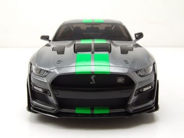 Solido Modellauto Ford Mustang Shelby GT500 2020 grau grün Modellauto 1:18 Solido, Maßstab 1:18