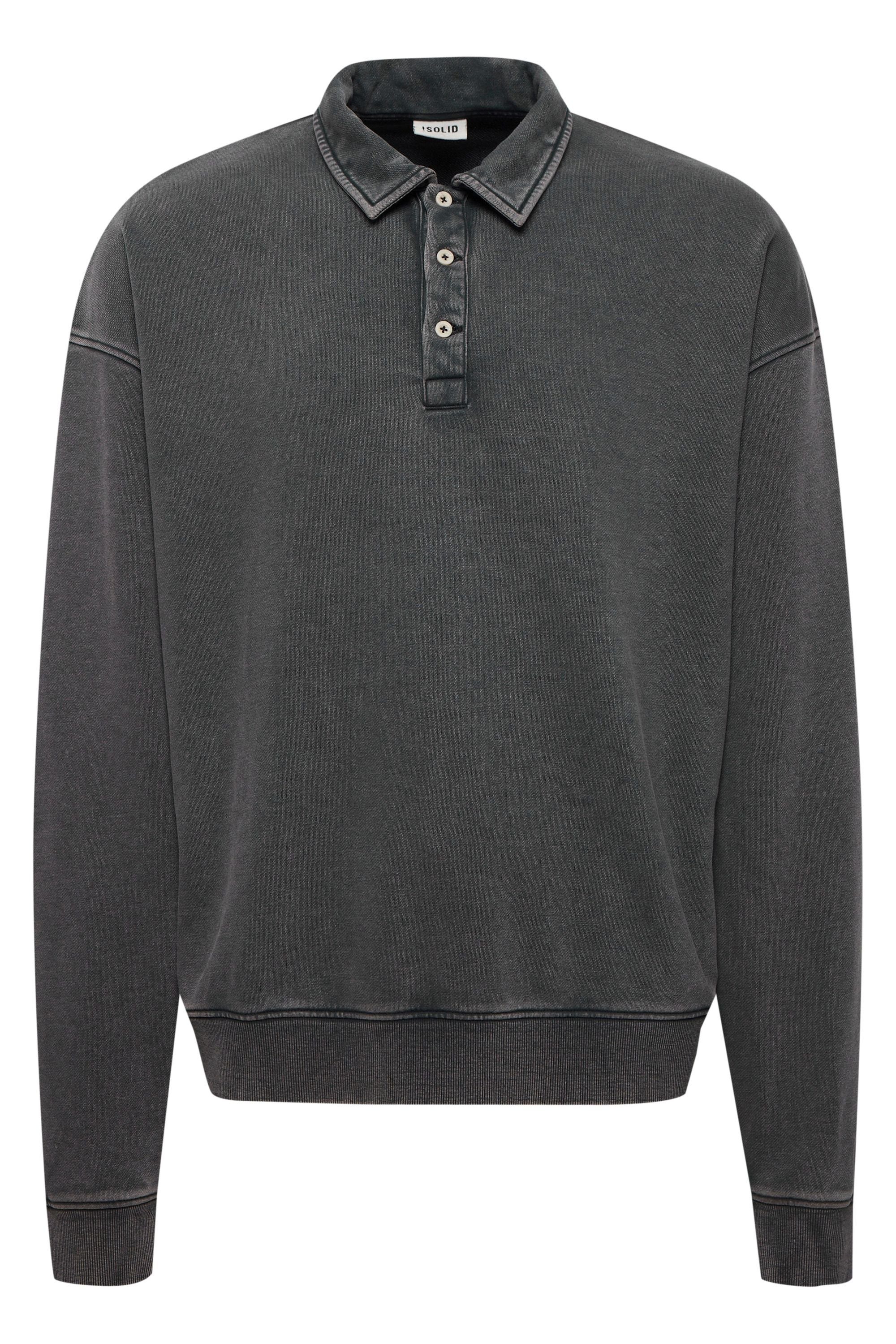 (194008) Sweatshirt - True Black SDGaspard !Solid 21107862