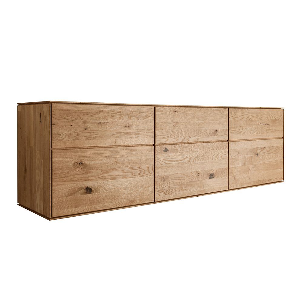 Lomadox Sideboard WYNDHAM-69, Kommode 172cm, stehend/hängend, Wildeiche mas günstig online kaufen