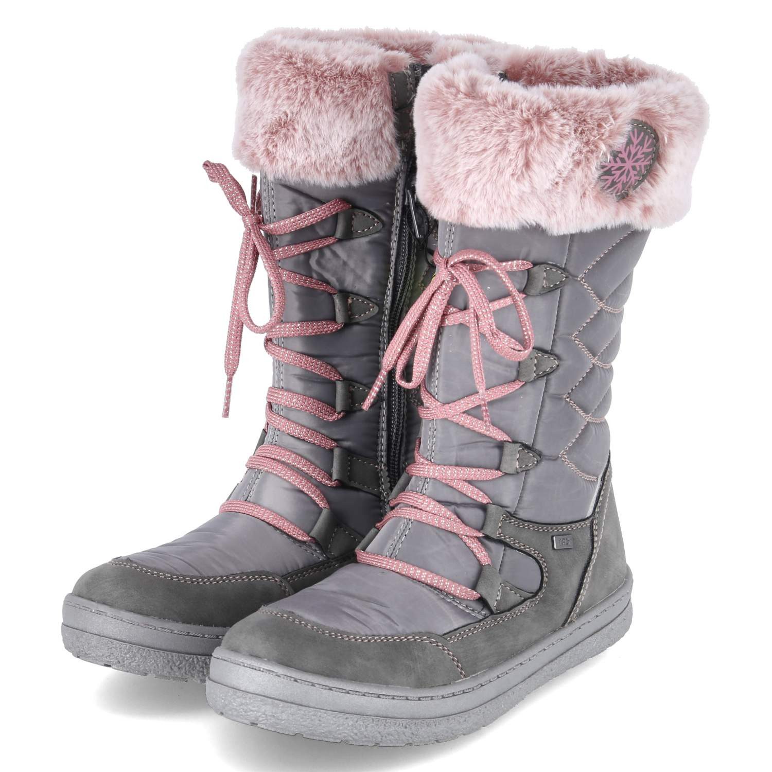 Lurchi Lurchi 84L3003002 00011 Mädchen Textil & Synthetik grau Winterstiefel