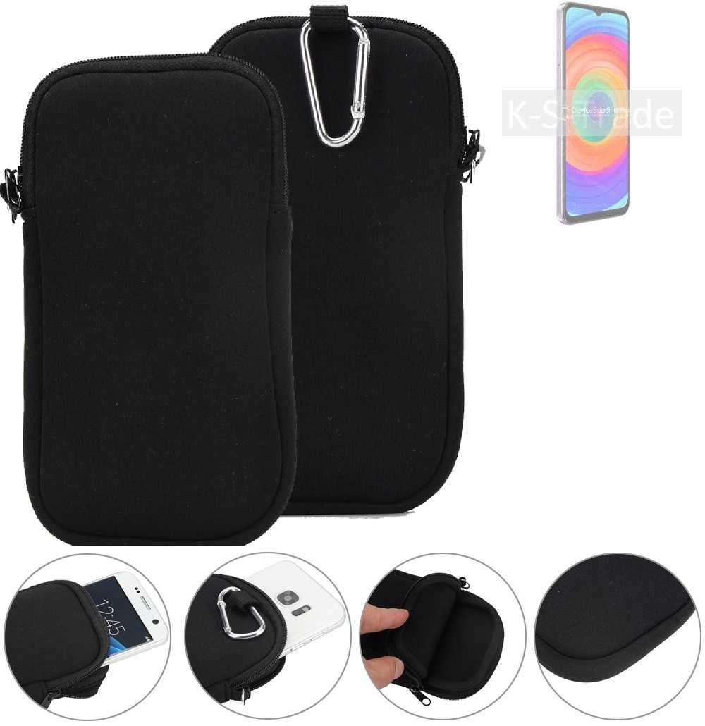 K-S-Trade Handyhülle für Ulefone Note 14, Neopren-Hülle Handyhülle Schutzhülle Neoprenhülle Sleeve