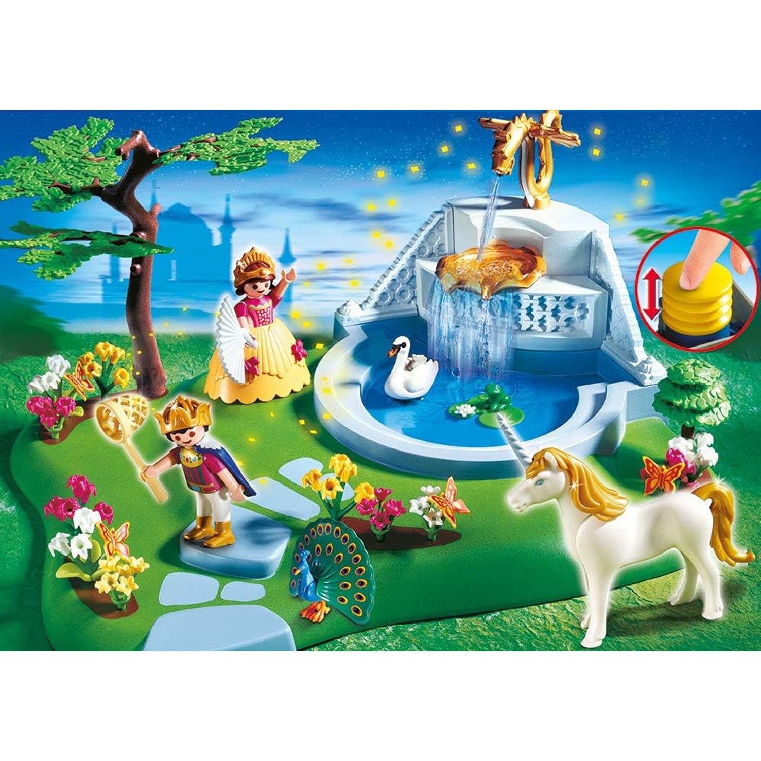 Playmobil® 4137 Märchenschlosspark Konstruktions-Spielset günstig online kaufen