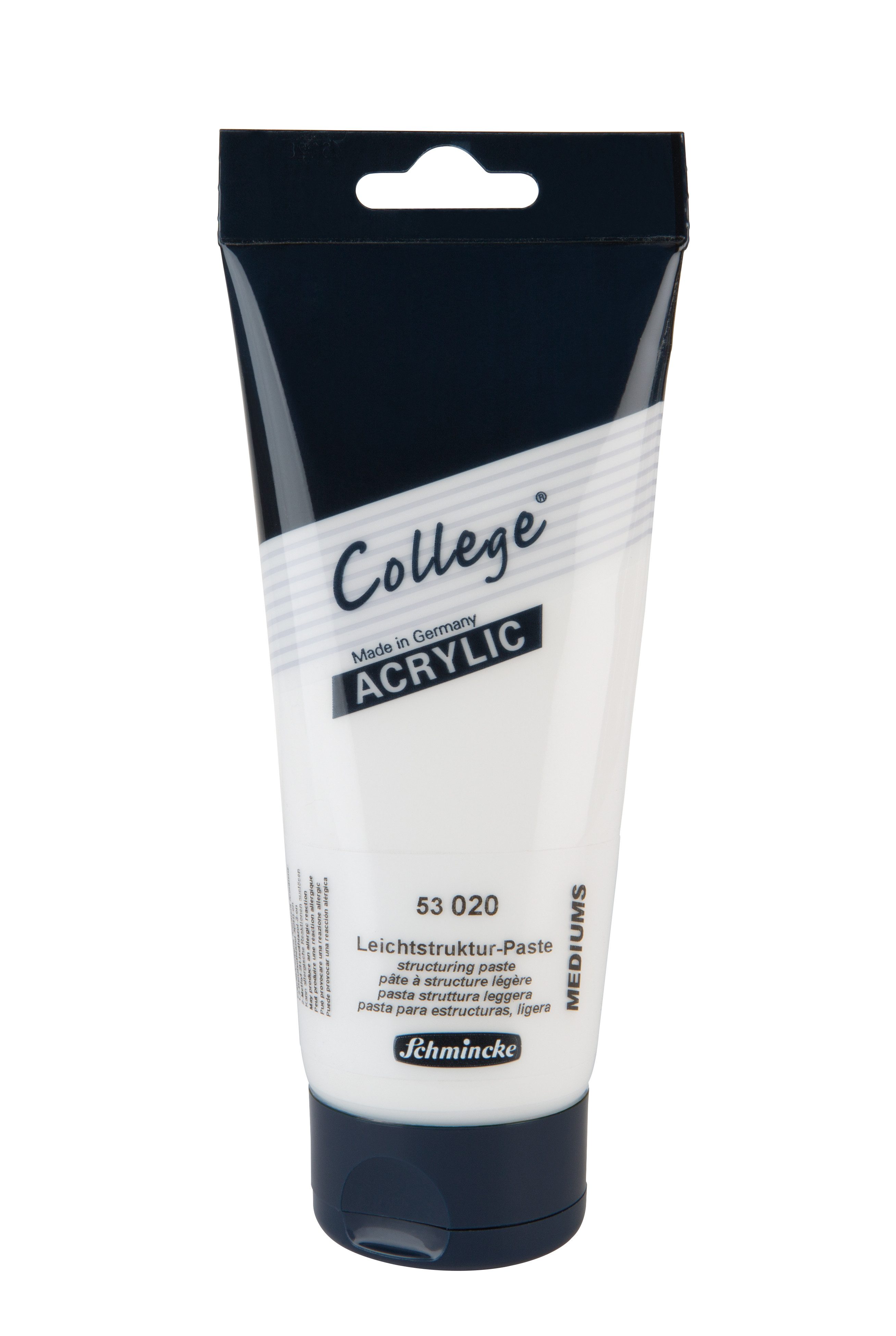 Schmincke Strukturpaste Schmincke 75 ml College Leichtstruktur Paste Acryl