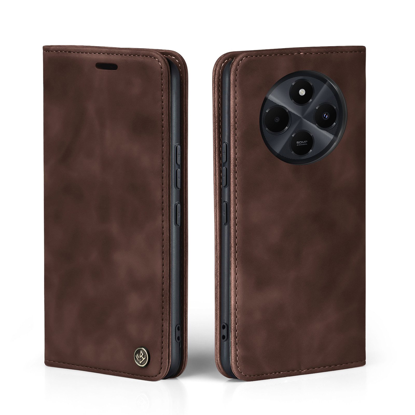 Tec-Expert Handyhülle Tasche Hülle für Xiaomi Redmi 14C 6.88 Zoll, 6.88, Cover Klapphülle Case mit Kartenfach Fliphülle aufstellbar