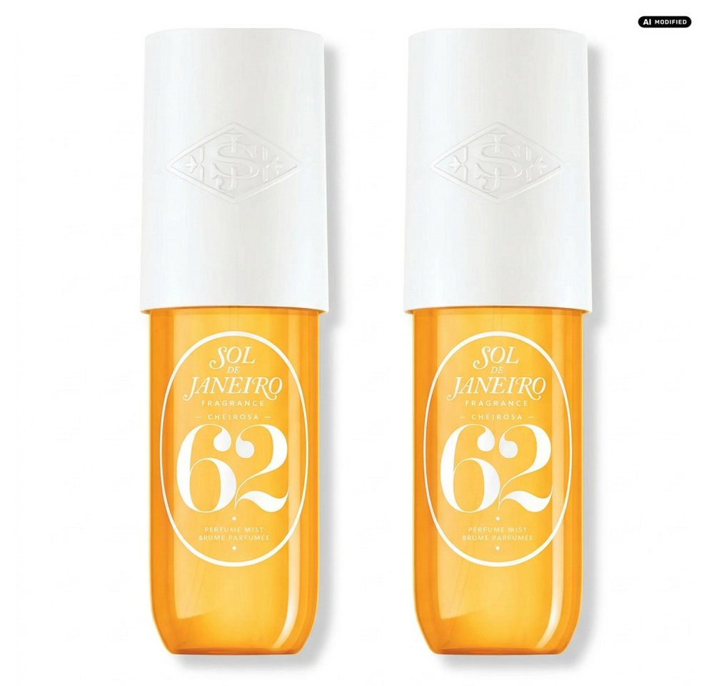 Sol de Janeiro Körperspray Sol de Janeiro Hair & Body Fragrance Cheirosa 62 2er Set, 1-tlg., Praktisches Vorrats- und Geschenk-Set