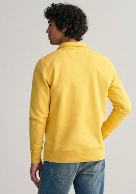 Gant Sweatshirt REG SHIELD HALF ZIP SWEAT mit Logostickerei auf der Brust