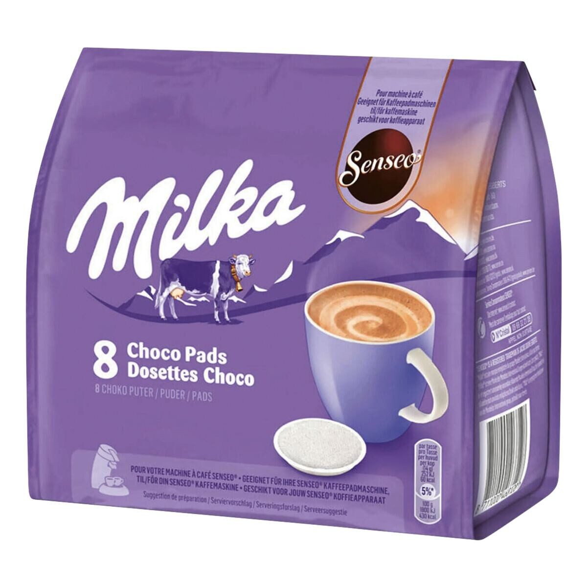 Philips Senseo Kakao Milka®, 8 Pads