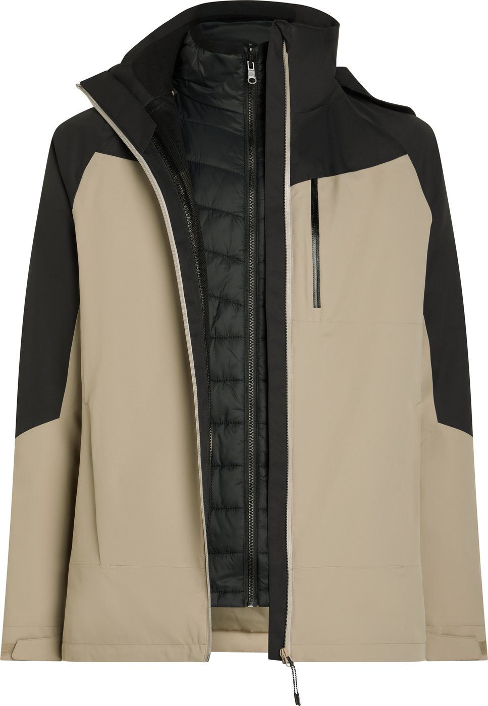 McKINLEY Funktionsjacke He.-Doppel-Jacke Avoca 3:1 III M BROWN SMOKE/BLACK NI