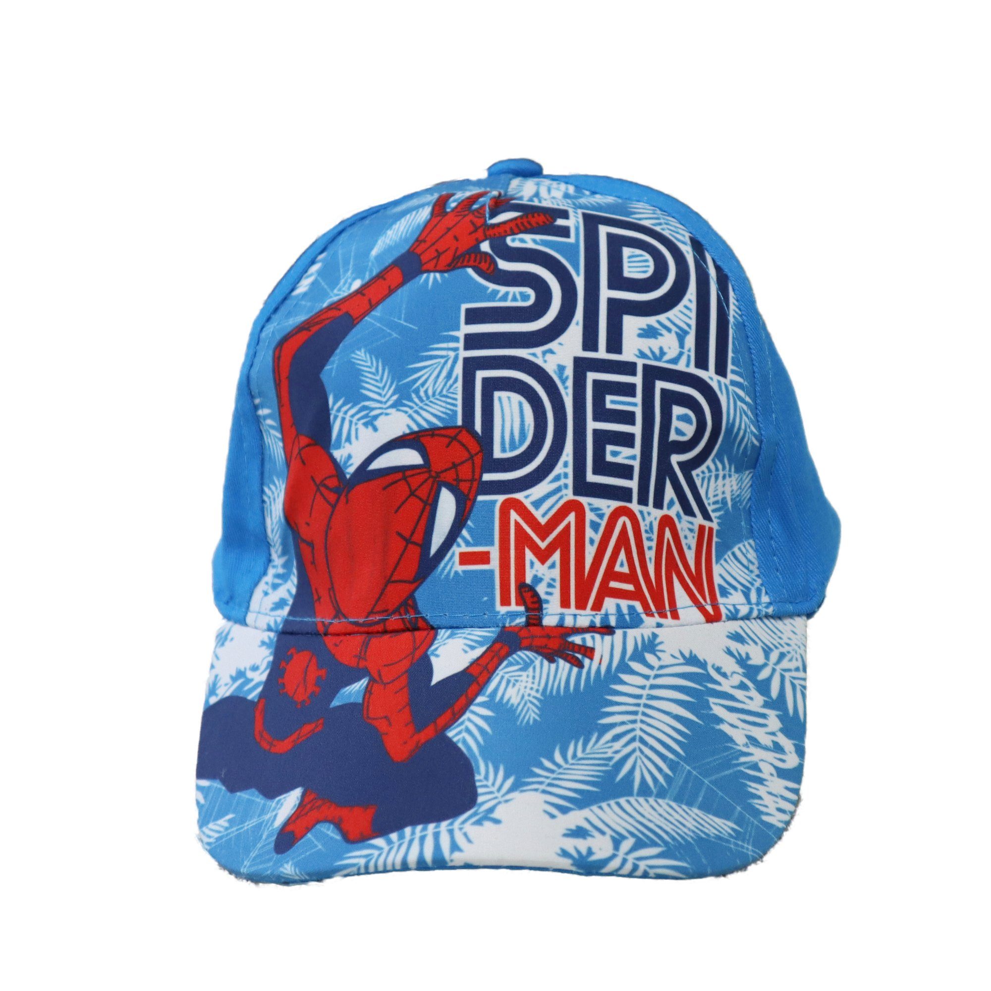 Kinder Blau Rot oder Spiderman MARVEL Cap Cappy 54, oder 52 Baseball Gr.