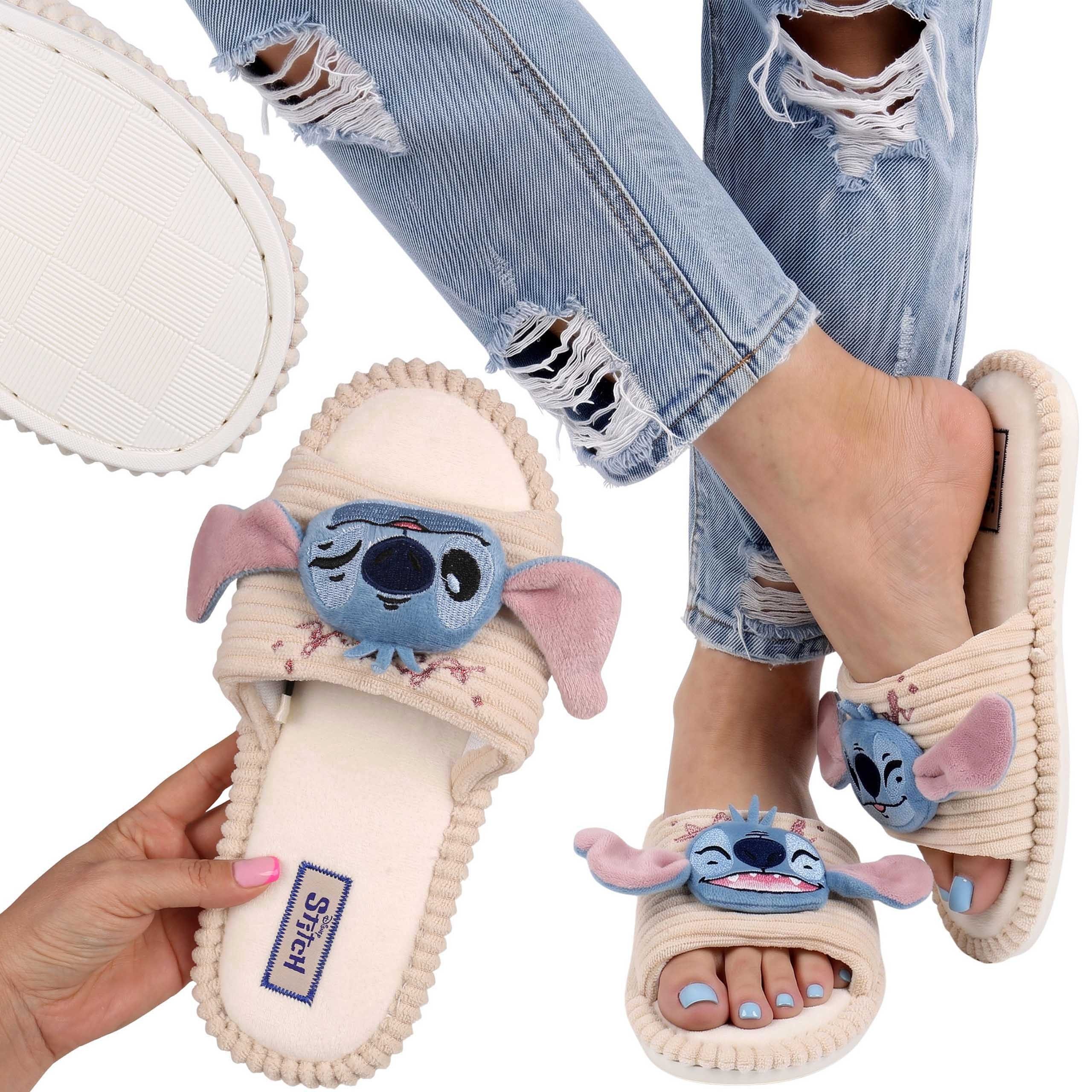 Disney DISNEY Stitch rutschfeste Damenhausschuhe, weich und bequem Hausschuh