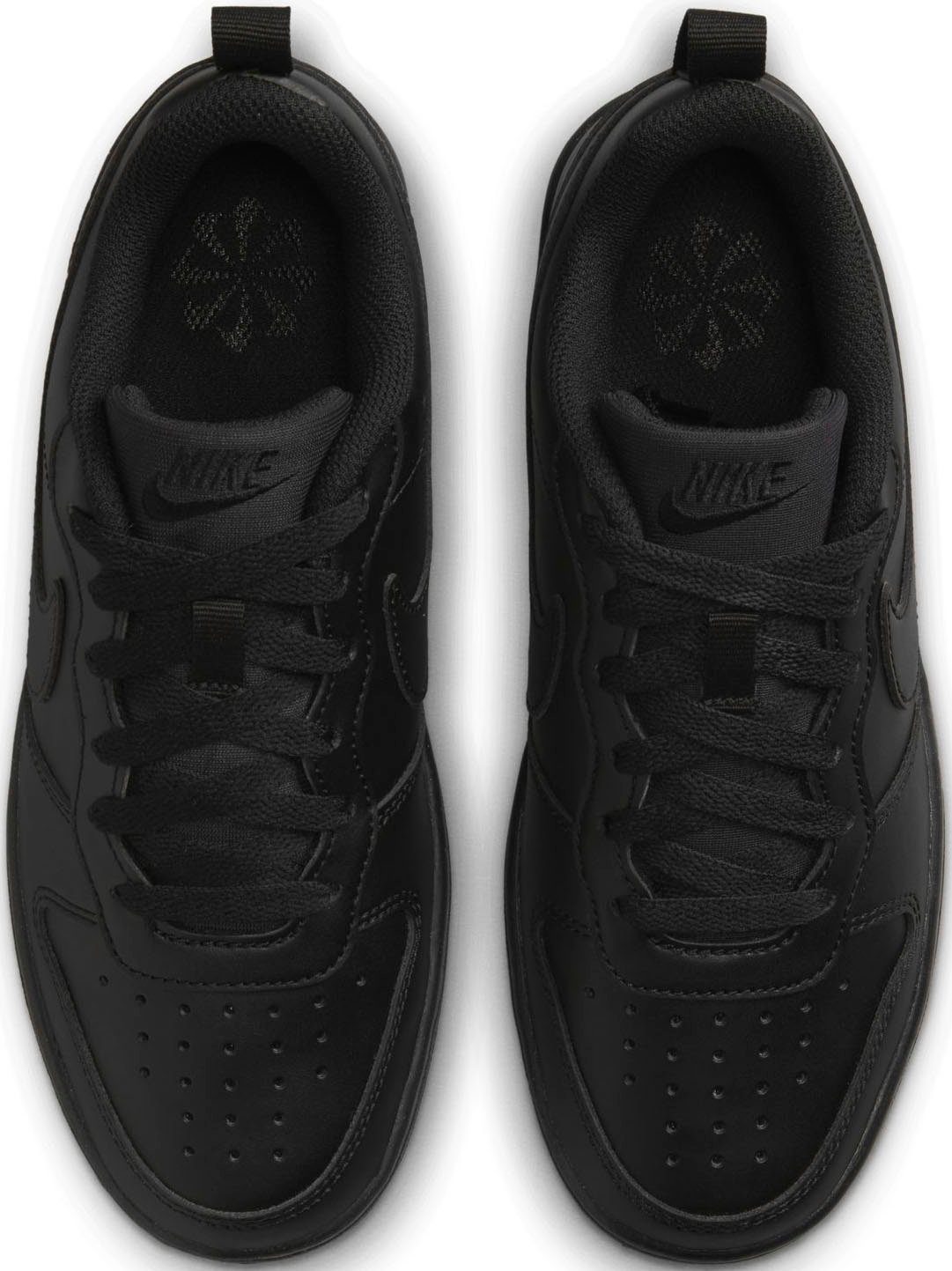 Nike Sportswear COURT RECRAFT Sneaker black/black BOROUGH LOW (GS)