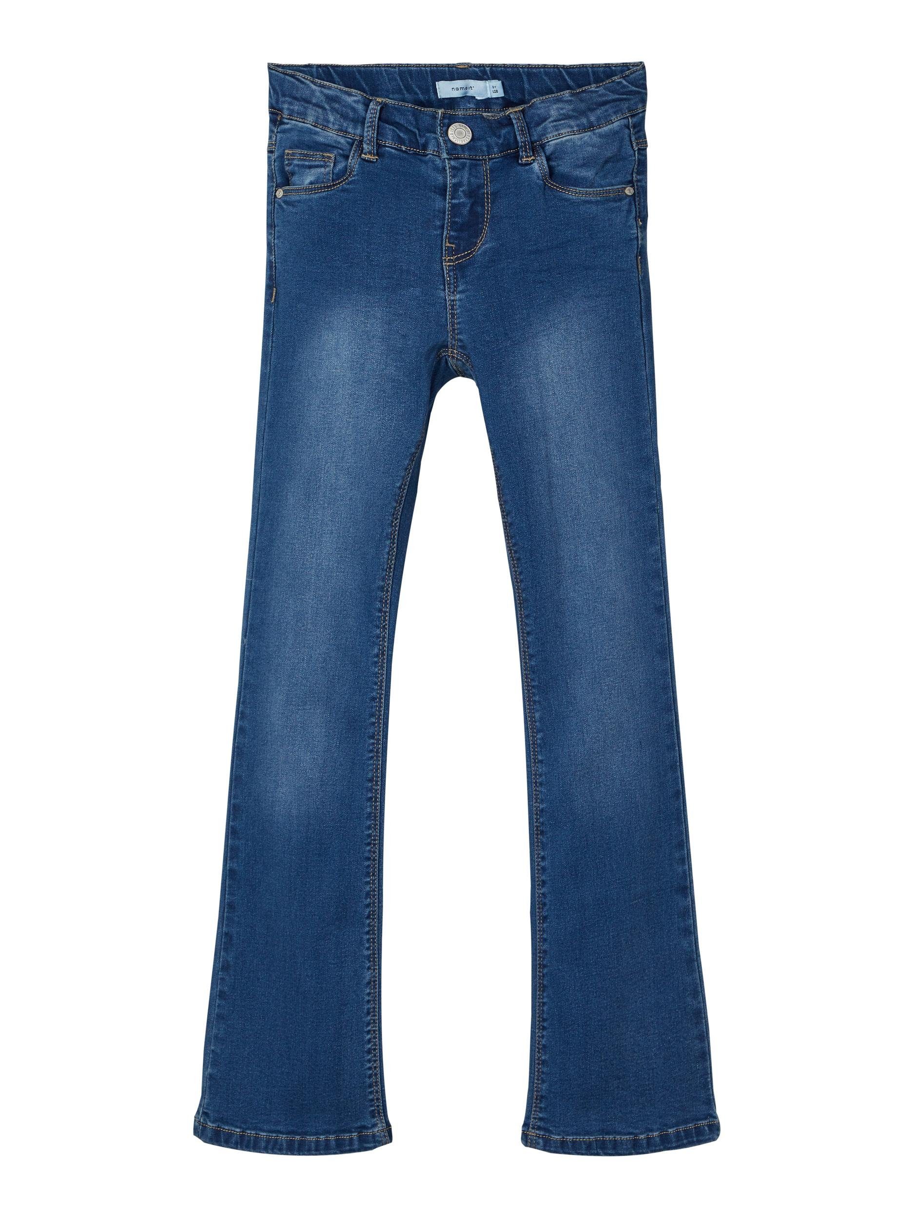Name It Bootcut-Jeans Name It Mädchen Bootcut Jeans aus Bio-Baumwolle