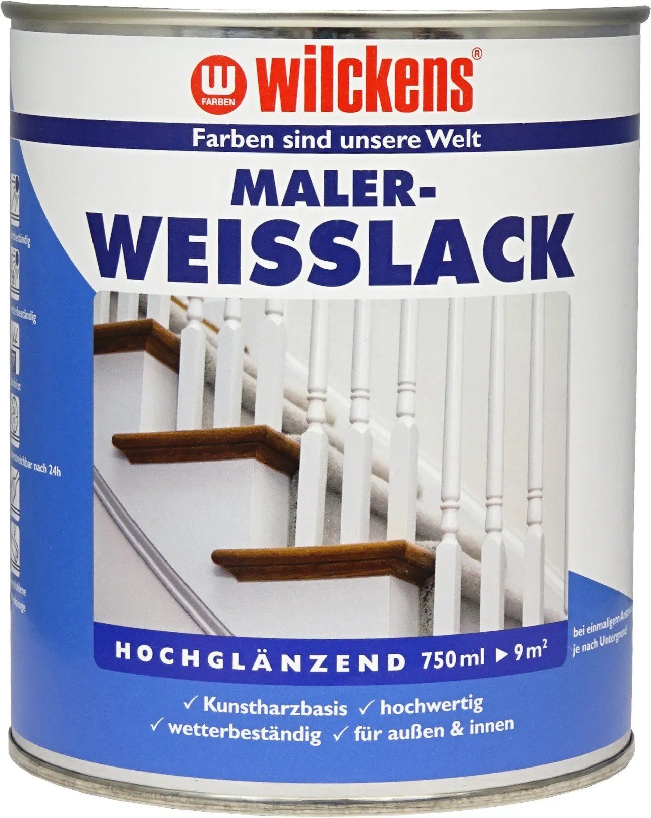 Weisslack Wilckens Wilckens Farben Maler Weißlack hochglänzend