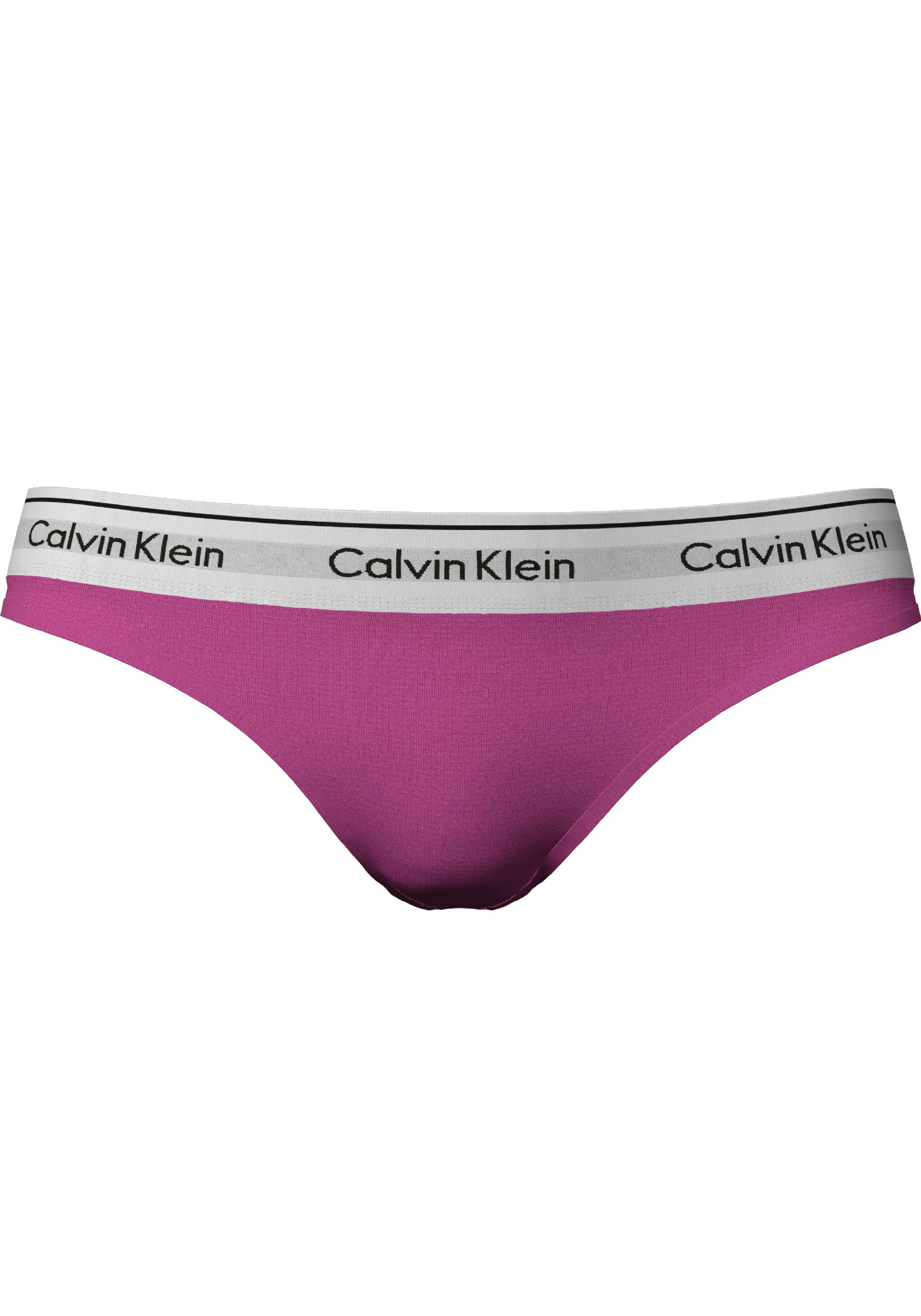 Calvin Klein Underwear Slip mit Calvin Klein Logoschriftzug auf dem  Wäschebund