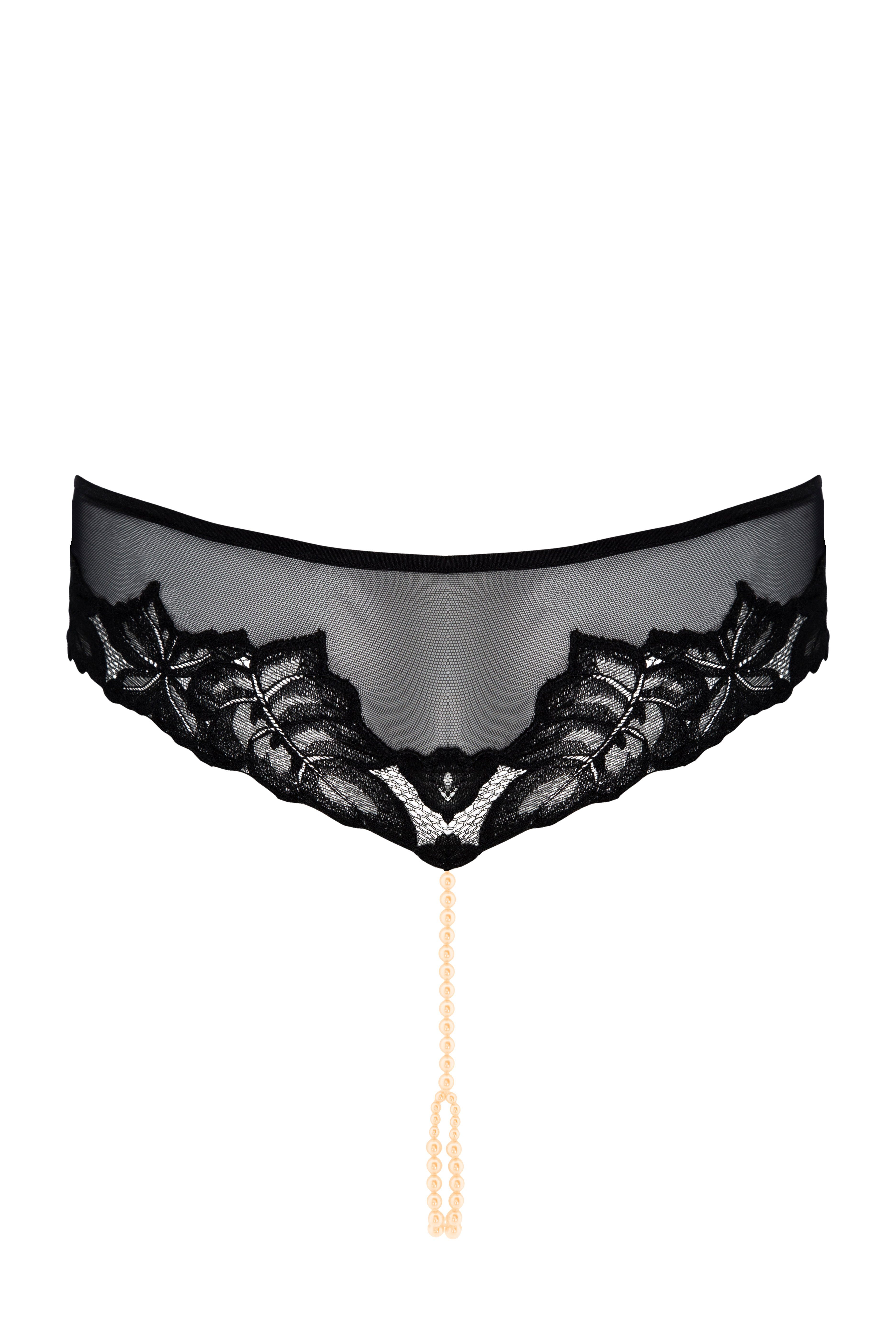 Bracli Slip-Ouvert BRACLI LONDON Brief mit Perlenkette