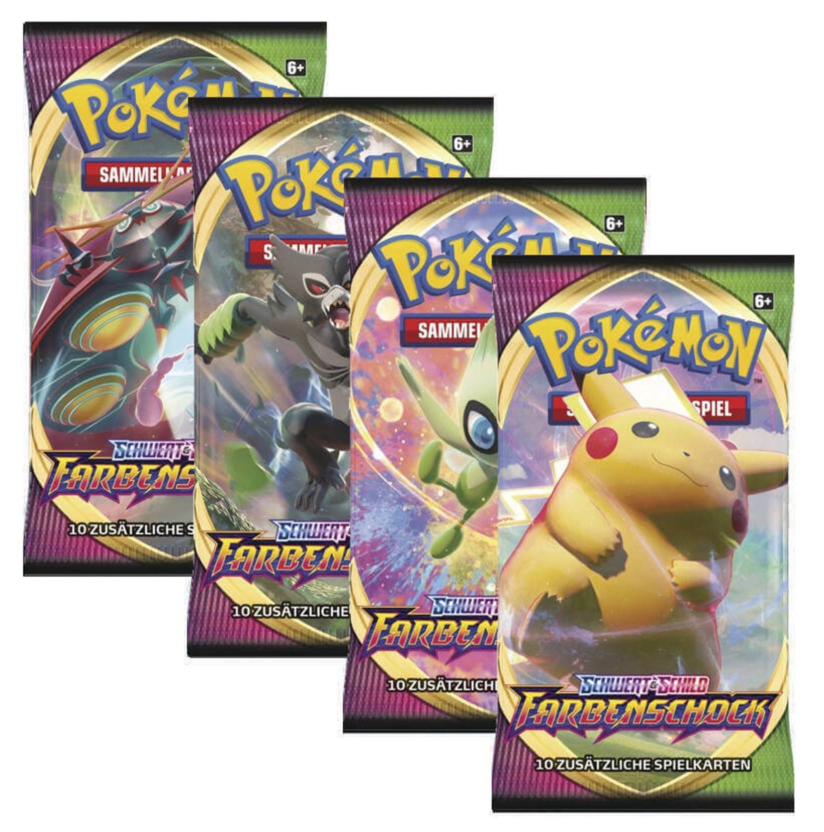 POKÉMON Sammelkarte Pokémon Flammende Finsternis - Booster Einzeln - Deutsch
