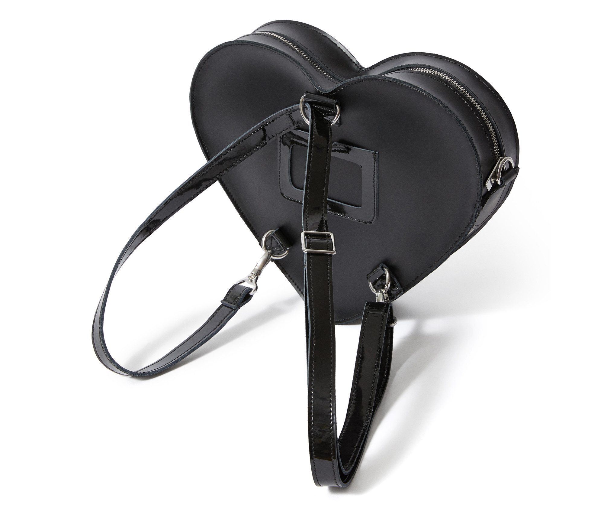 DR. MARTENS Umhängetasche, Damen Handtasche, Schultertasche mit Logoschriftzug, in Herzform