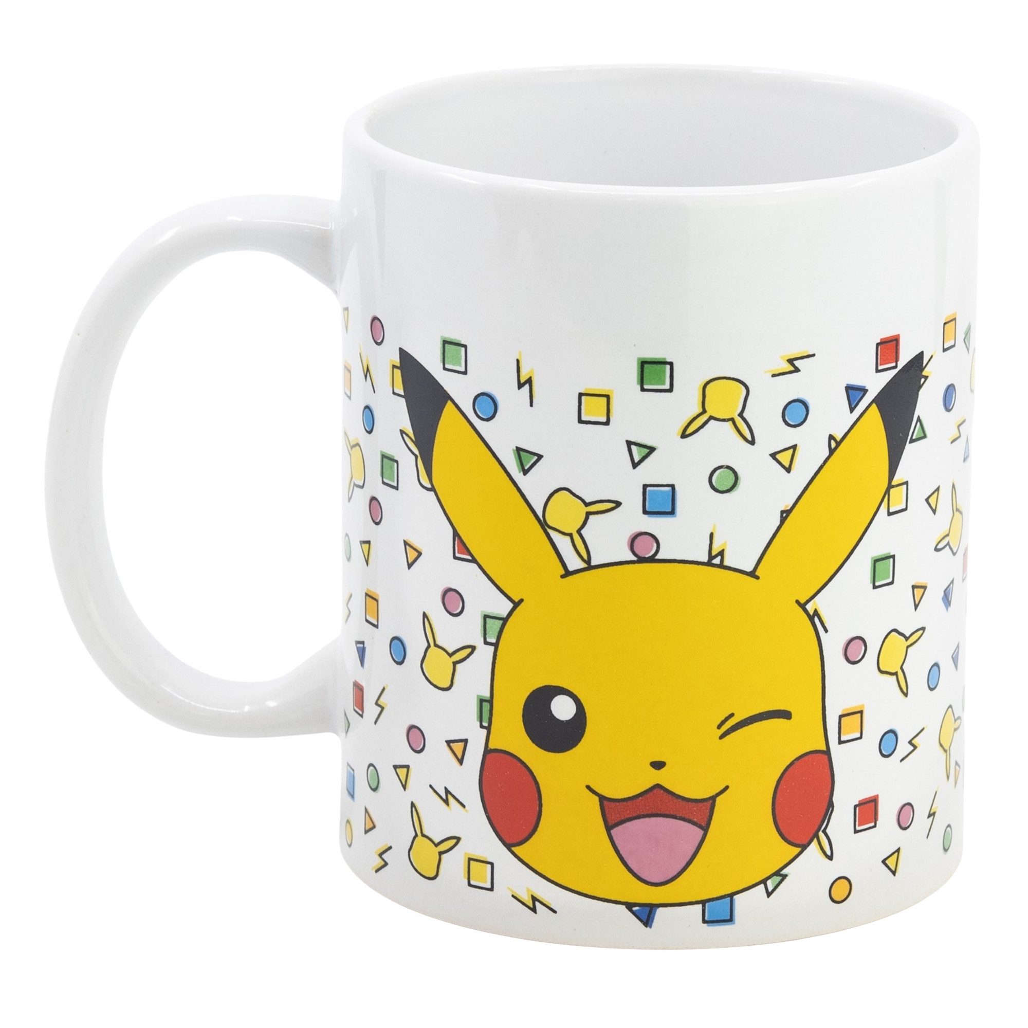 POKÉMON Tasse Pokemon Pikachu Kaffeetasse Teetasse Tasse Geschenkidee 325 ml, Keramik