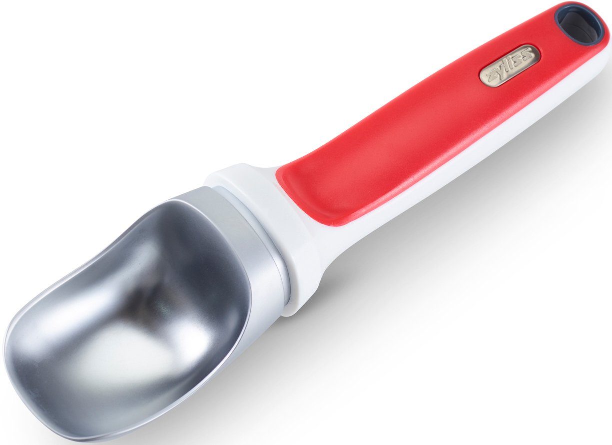 zyliss Eisportionierer, mit Zinklegierung, portioniert selbst hartgefrorenes Eis