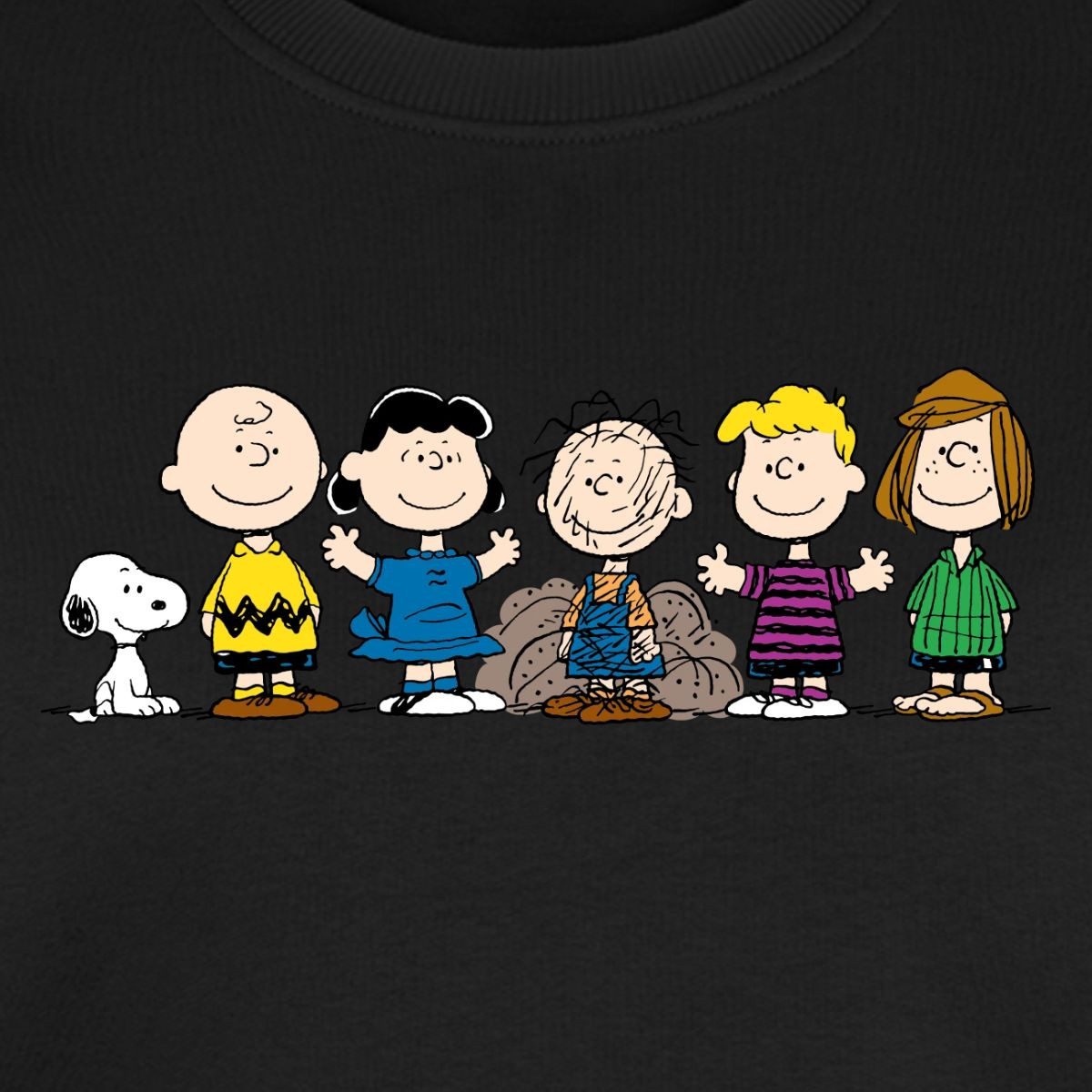 Spreadshirt Sweatshirt Peanuts Snoopy Und Seine Freunde Damen Premium Pullover (1-tlg)