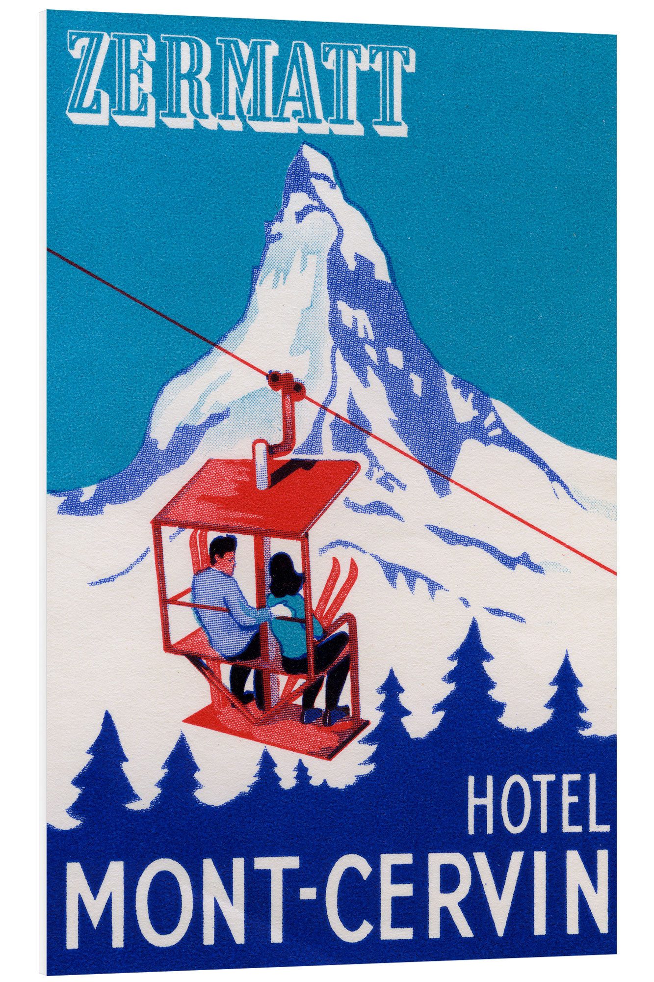 Forex-Bild Vintage Ski Collection