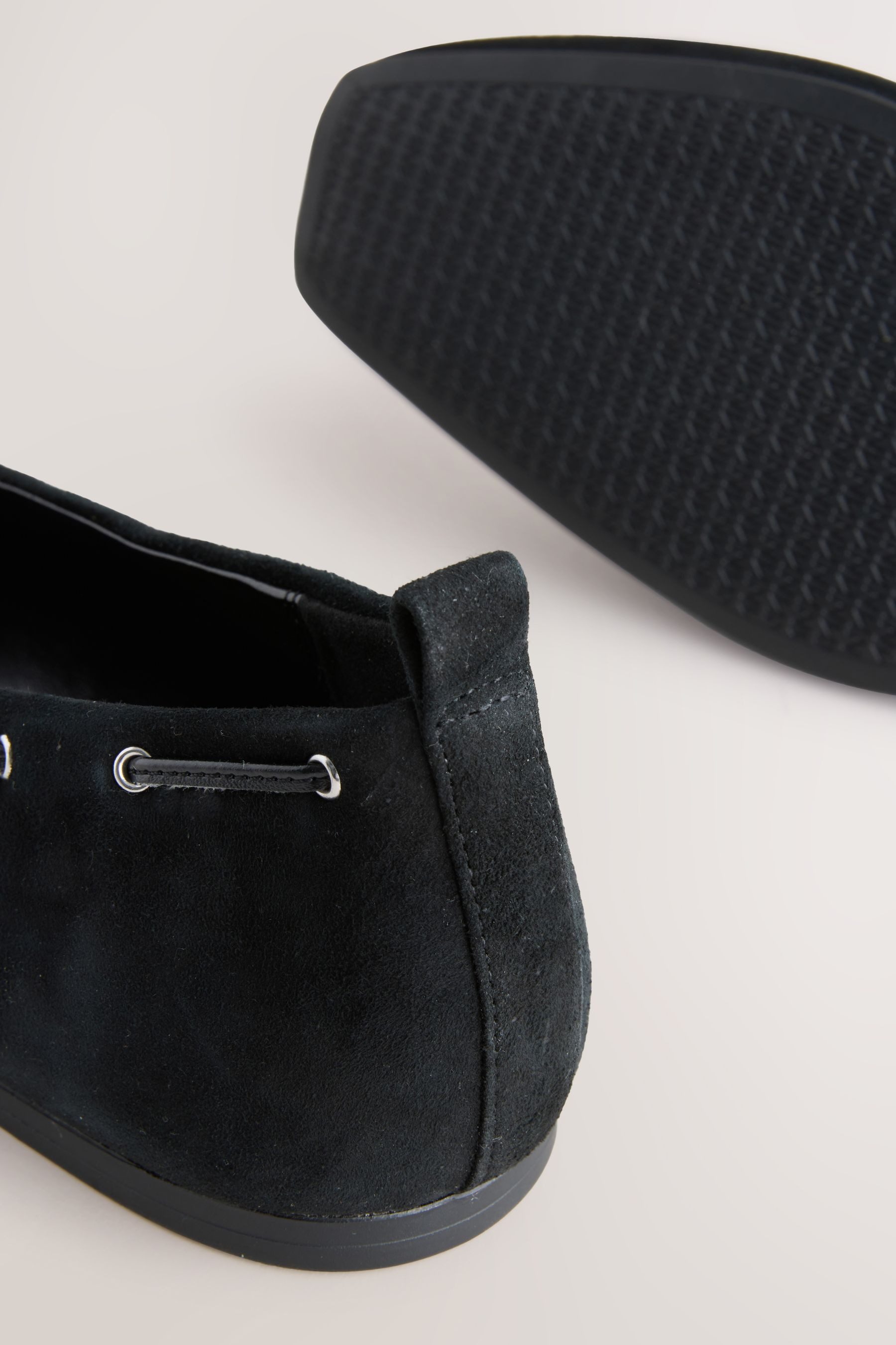 Next Forever Comfort® flache Ballerinas, Veloursleder Ballerina (1-tlg)