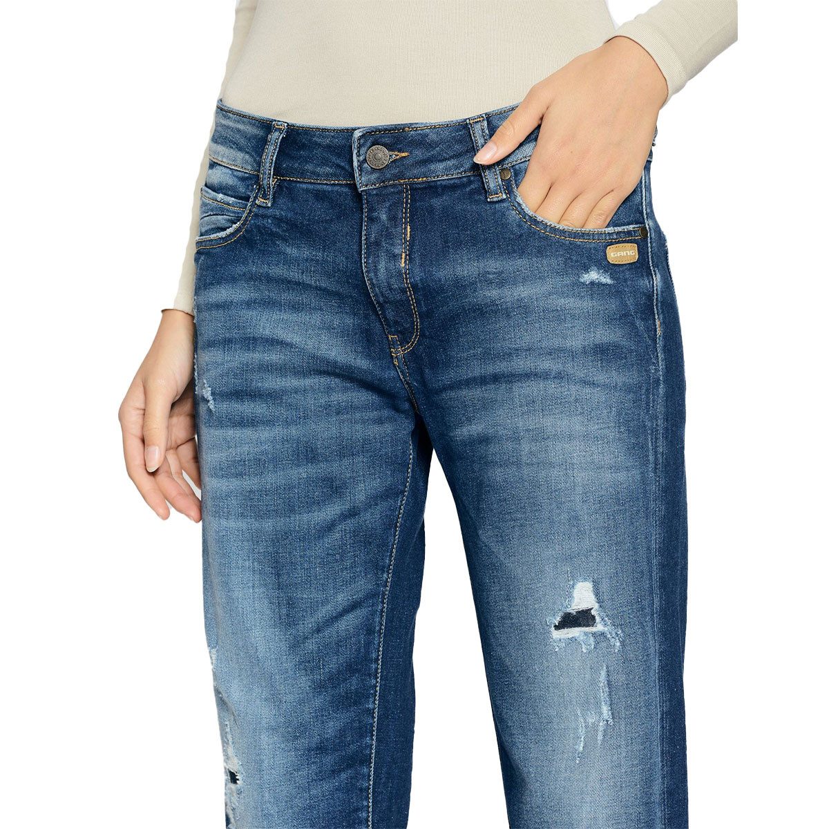 GANG Boyfriend-Jeans 94NADIA CROPPED günstig online kaufen