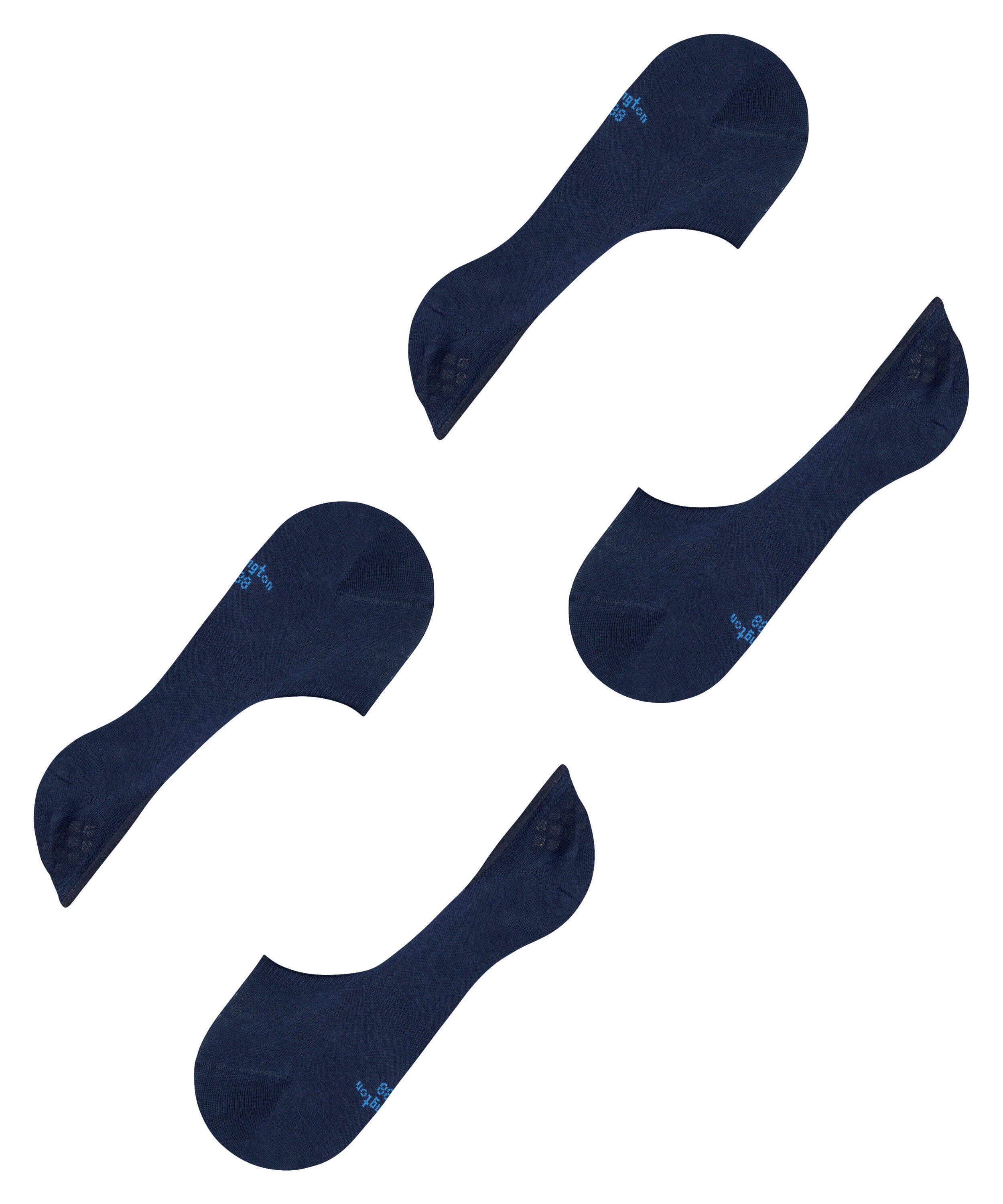 Burlington Füßlinge Everyday 2-Pack Füßlinge mit Anti-Slip-System (2-Paar) mit Anti-Slip-System